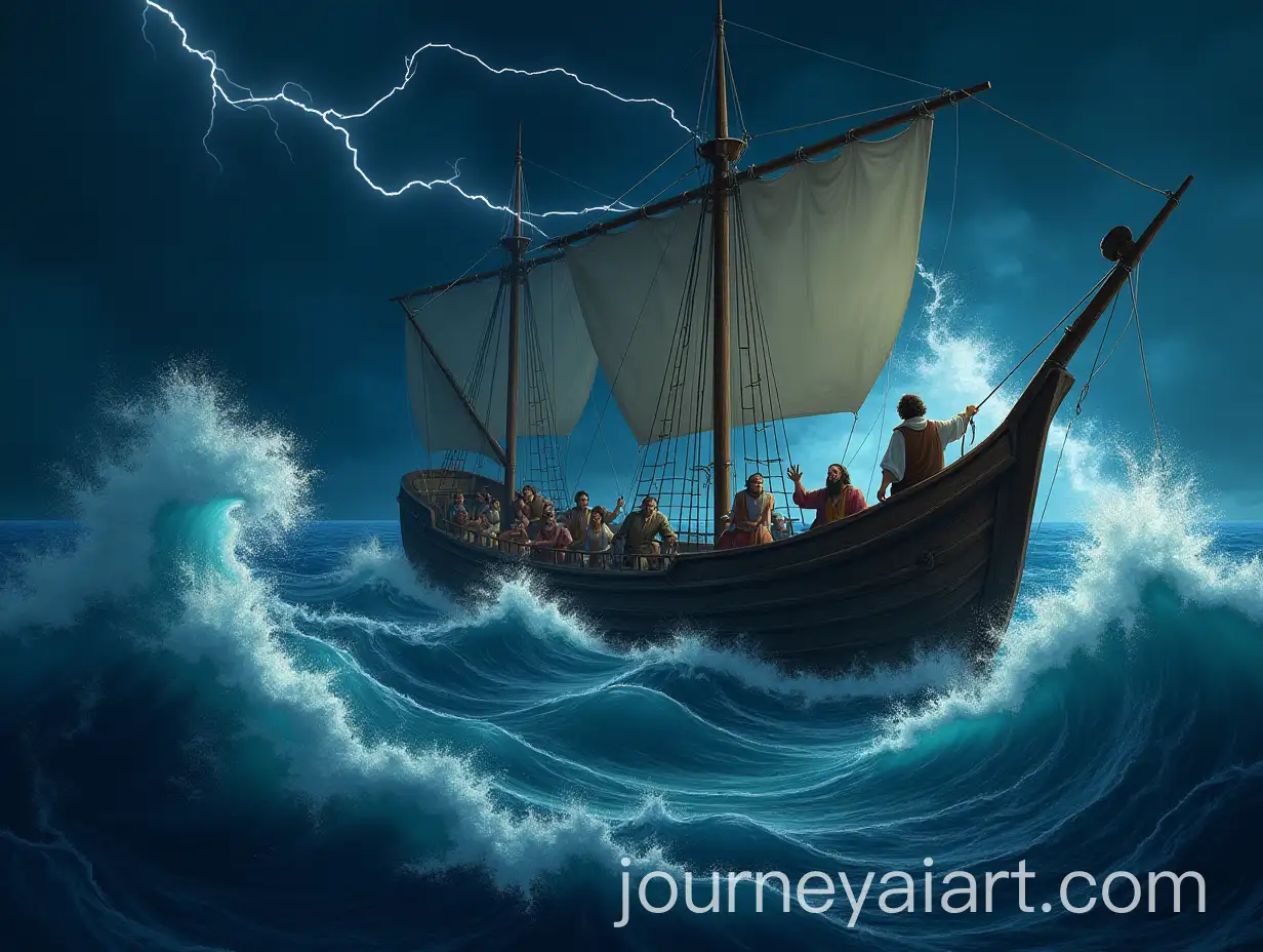 Sailors-Battling-a-Storm-with-Jonah-Preparing-to-be-Thrown-Overboard