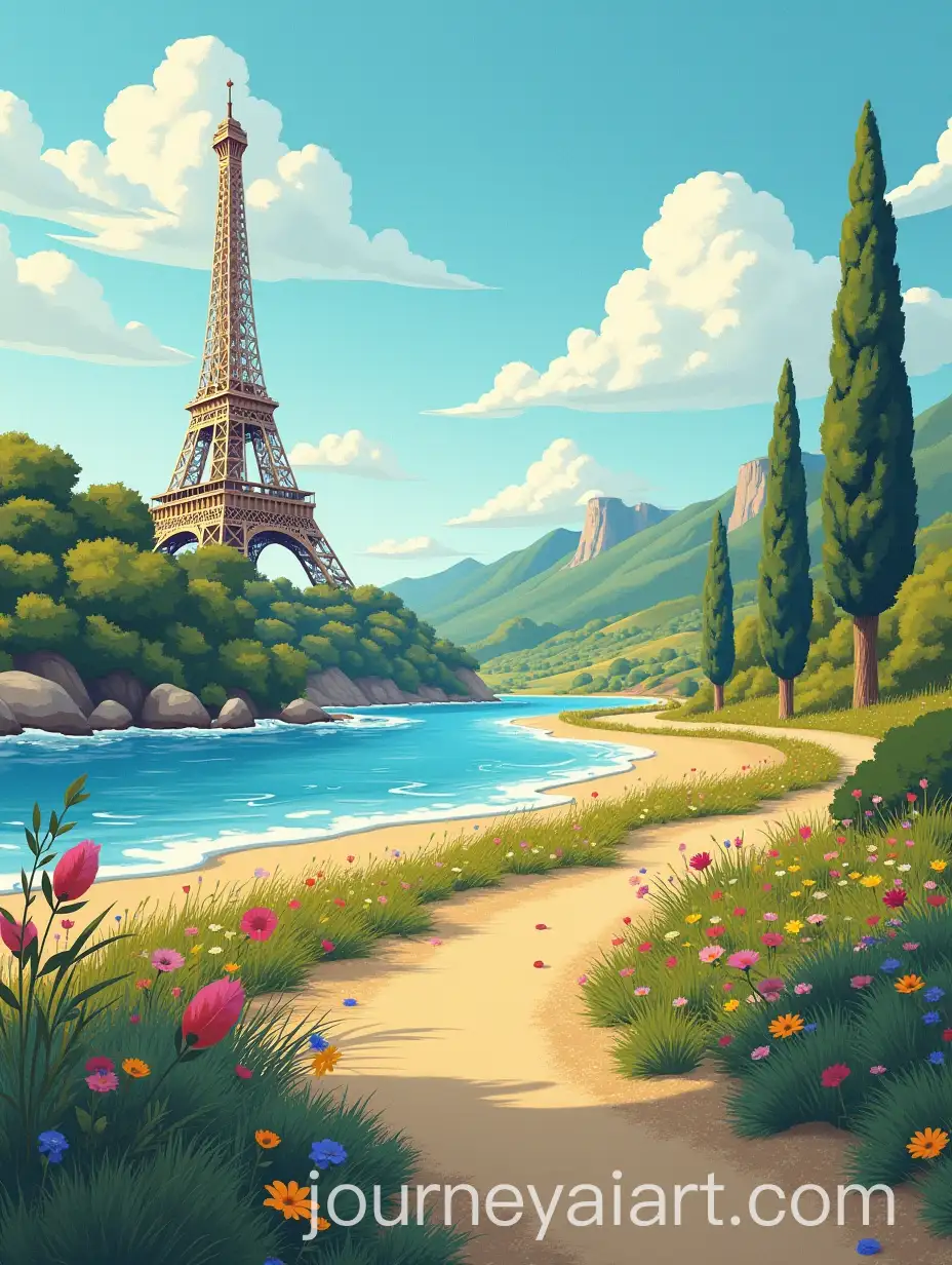 French-Landscapes-Trilogy-Featuring-Paris-Cantal-Nice-and-Corsica