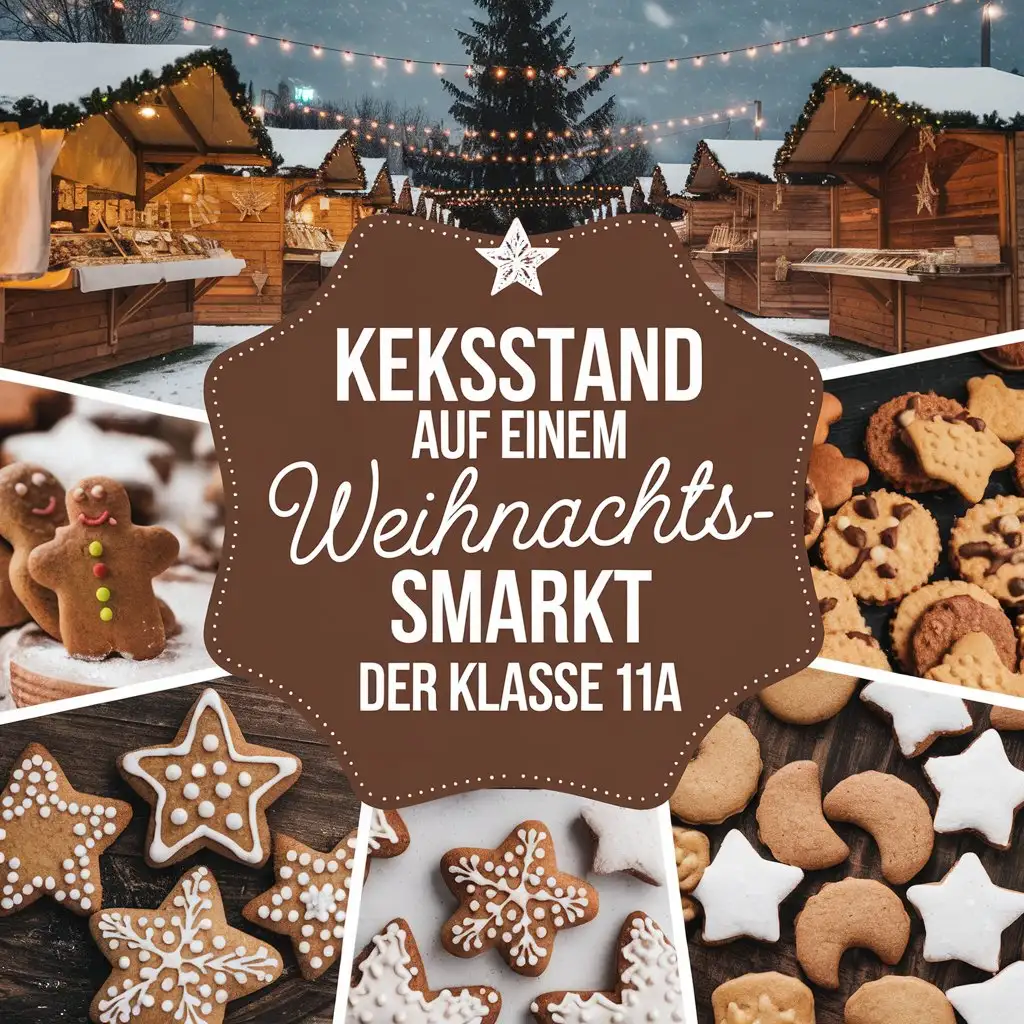 Cookie-Stand-Advertising-at-Grade-11A-Christmas-Bazaar-in-Germany