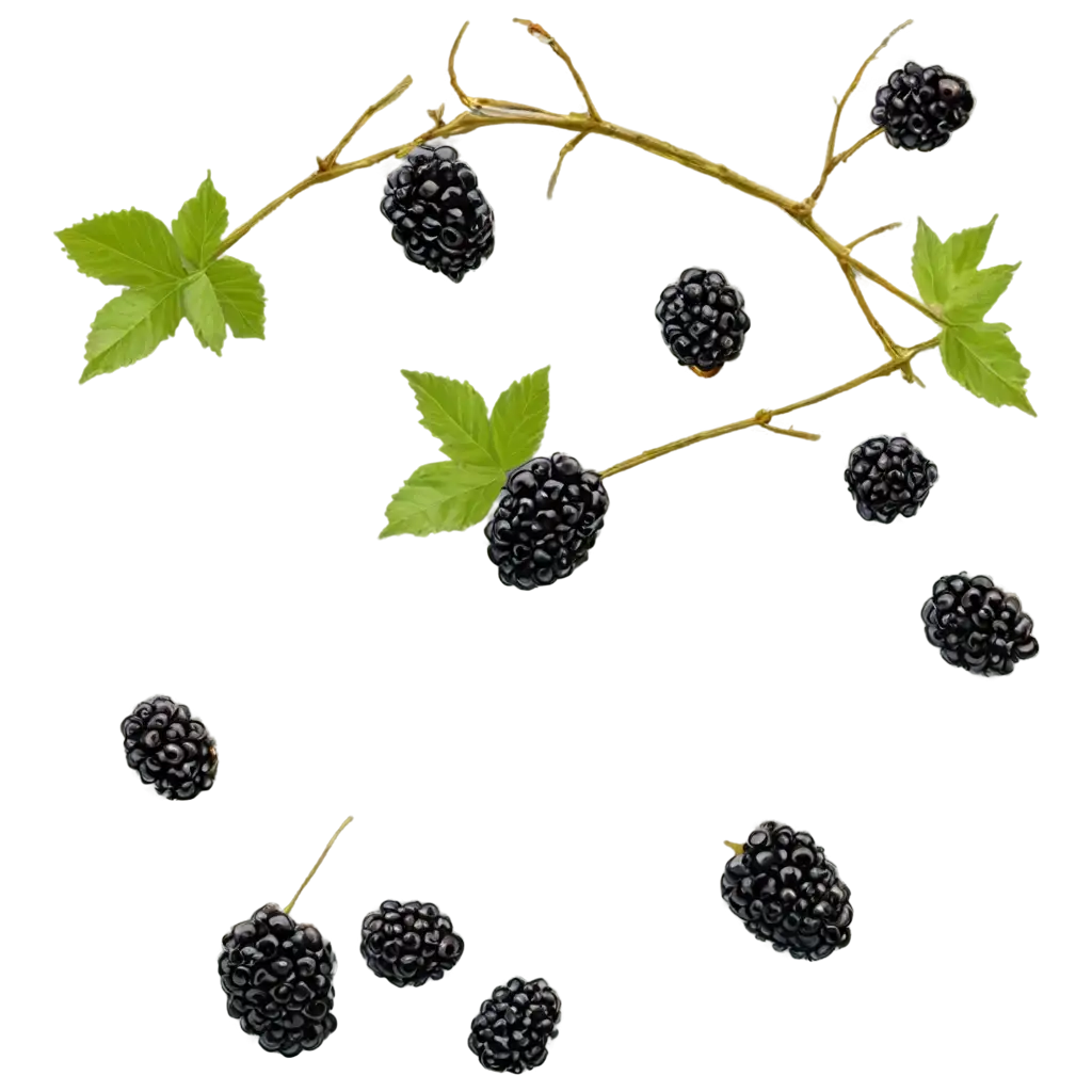 The-Blackberries-Fly-Apart-PNG-Image-for-HighQuality-Visual-Impact