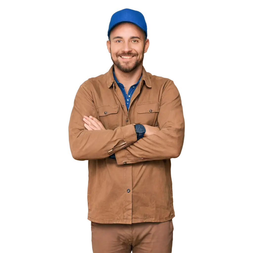 Smiling-Truck-Driver-with-Arms-Crossed-PNG-Image-Genuine-Expression-Captured