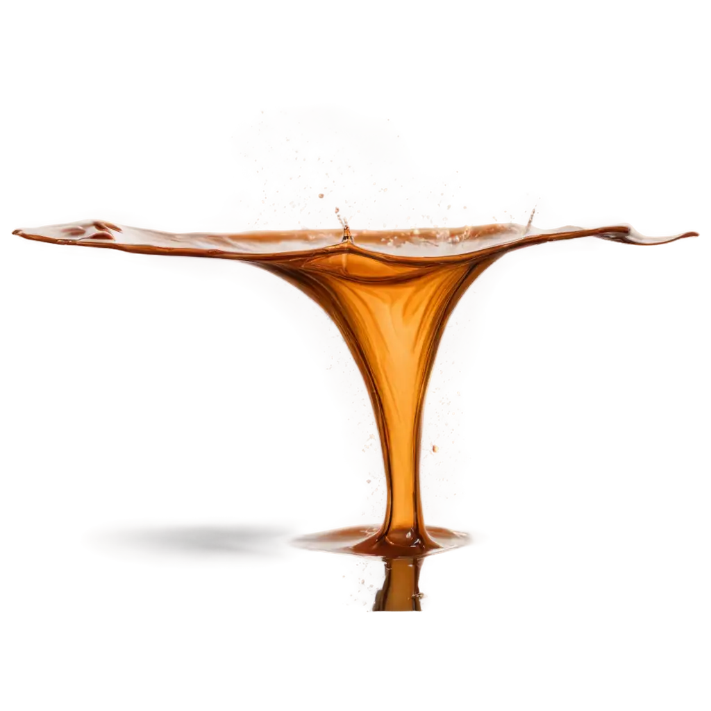 HighQuality-PNG-of-Coffee-Splash-Without-Glass-Shaped-Like-a-River-Perfect-for-Creative-Projects