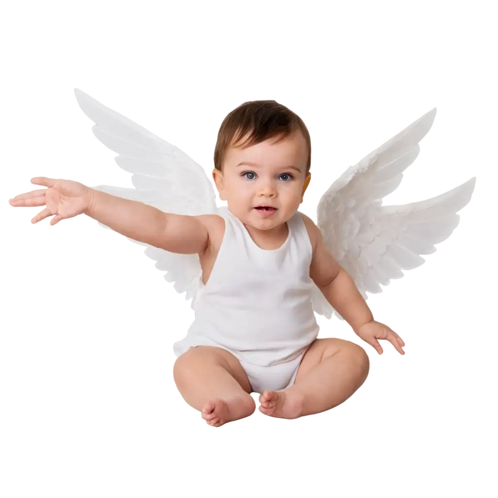 Baby with wings