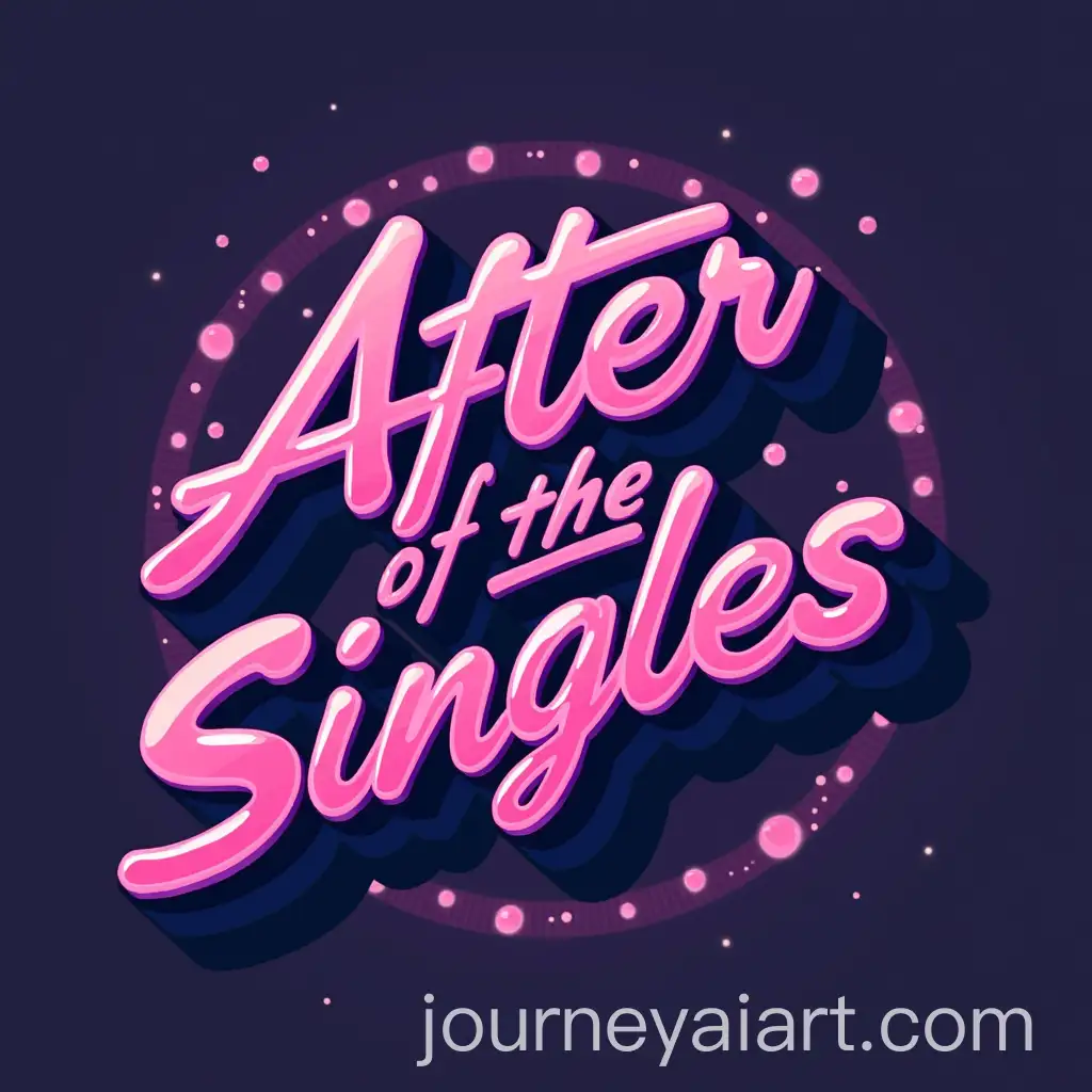 AI-Art-Prompt-Expansion3D-Logo-Design-for-Party-Event-After-of-the-Singles