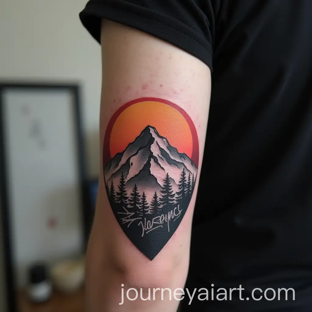 Mountain-Bike-and-Photography-Shutter-Tattoo-Design
