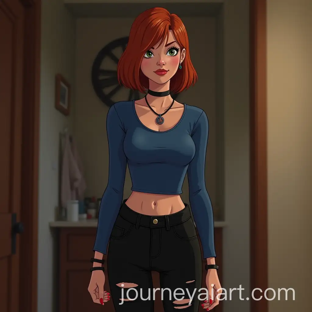 Happy-24YearOld-Mary-Jane-Watson-in-Casual-Outfit-from-SpiderMan-2003-Animated-Series