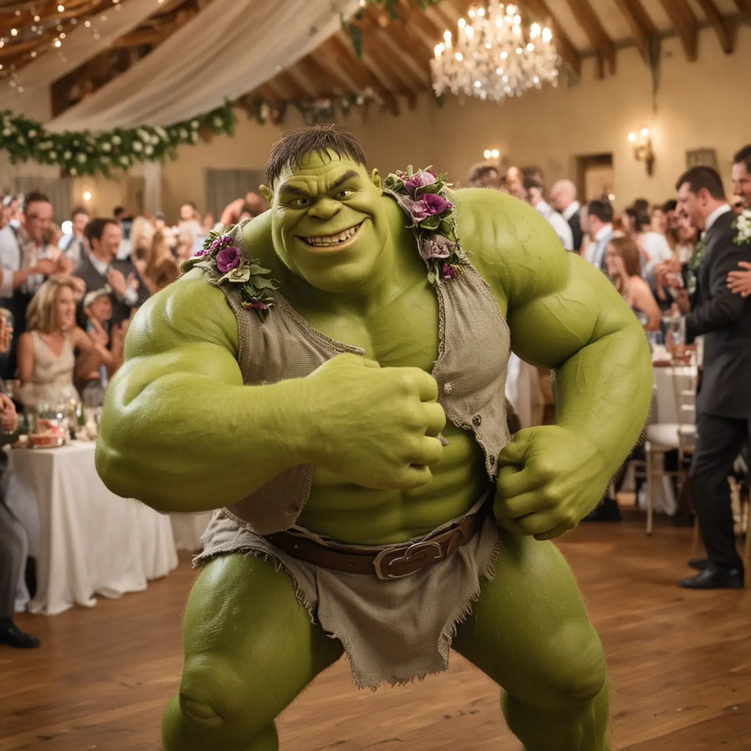 Shrek-and-the-Hulk-Joyfully-Dancing-at-a-Wedding-Reception