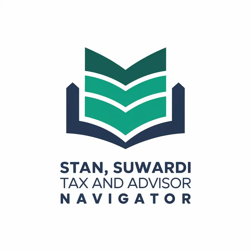 LOGO Design for Stan Suwardi Tax and Advisor Navigator Vector Logo with Accounting Theme for Finance Industry