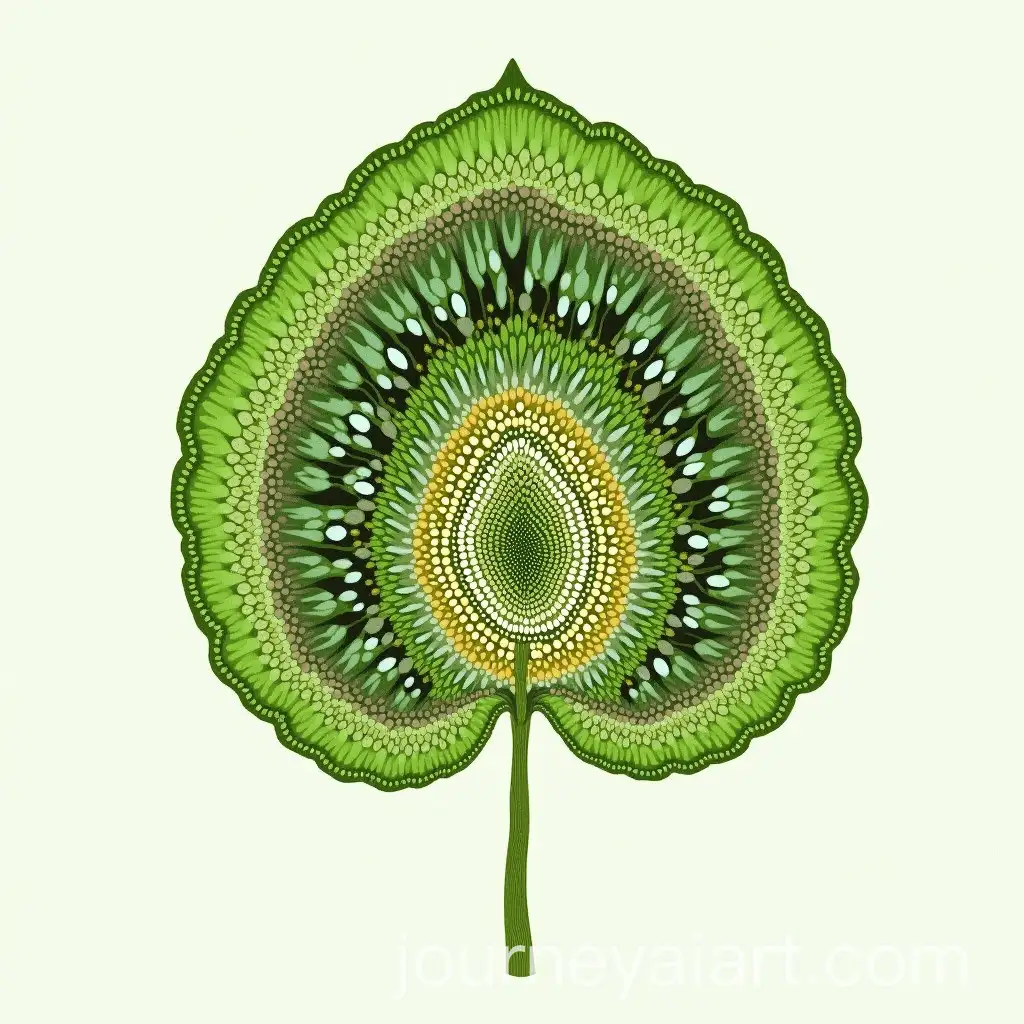 Detailed-CrossSection-of-Leaf-Showing-Pigment-Cells-and-Chloroplasts