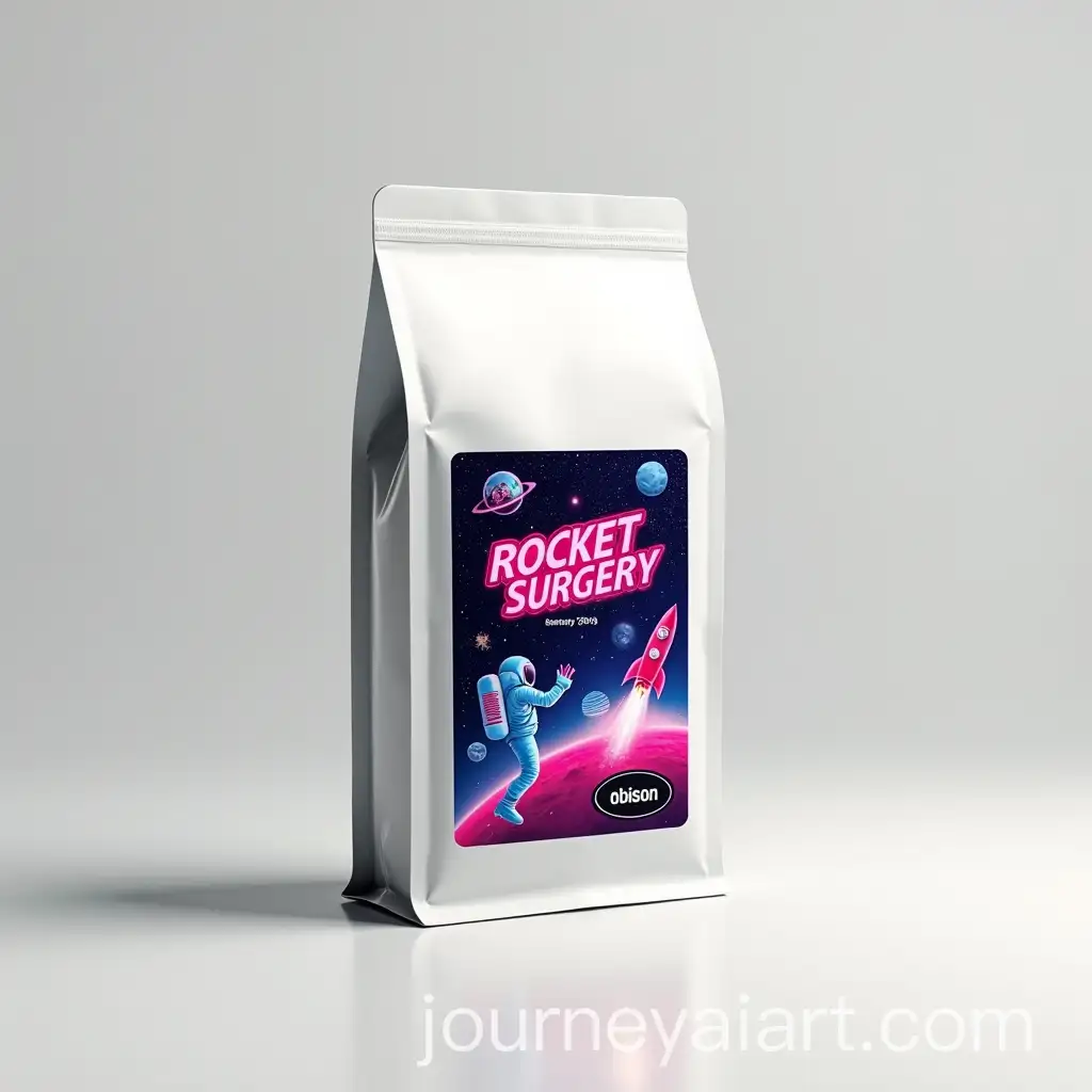 Futuristic-Coffee-Bag-with-Cosmic-Theme-and-Astronaut-Design