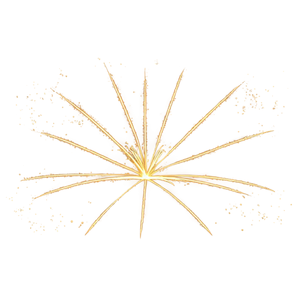 gold firework