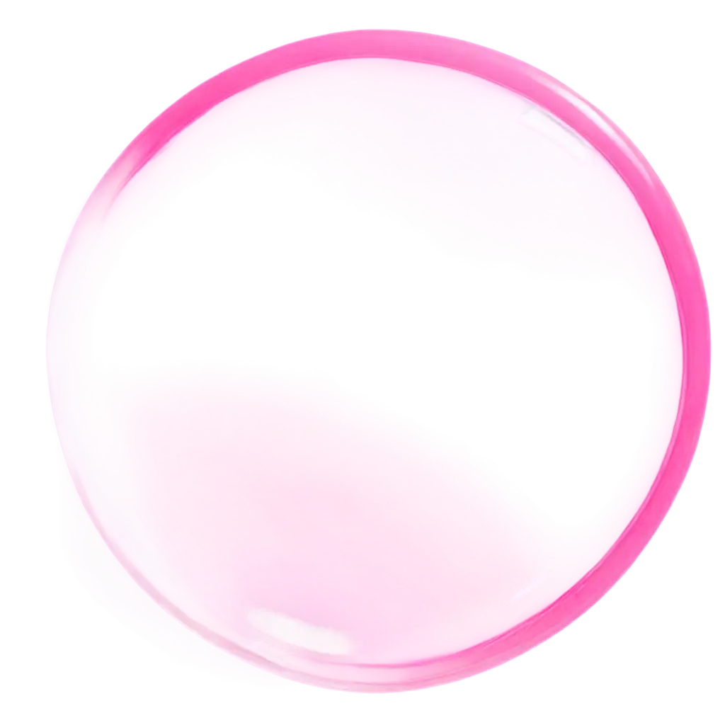 Stunning-Pink-Bubble-PNG-Image-with-Bold-Edges