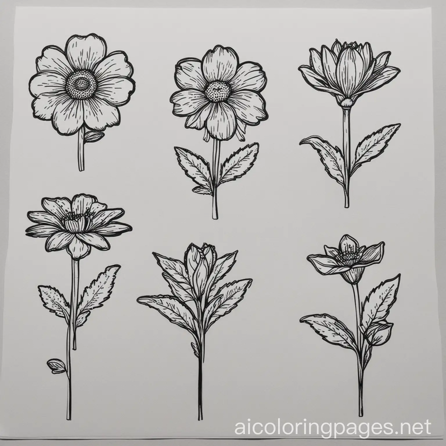 Mini-WaterResistant-Flowers-Coloring-Page-for-Kids