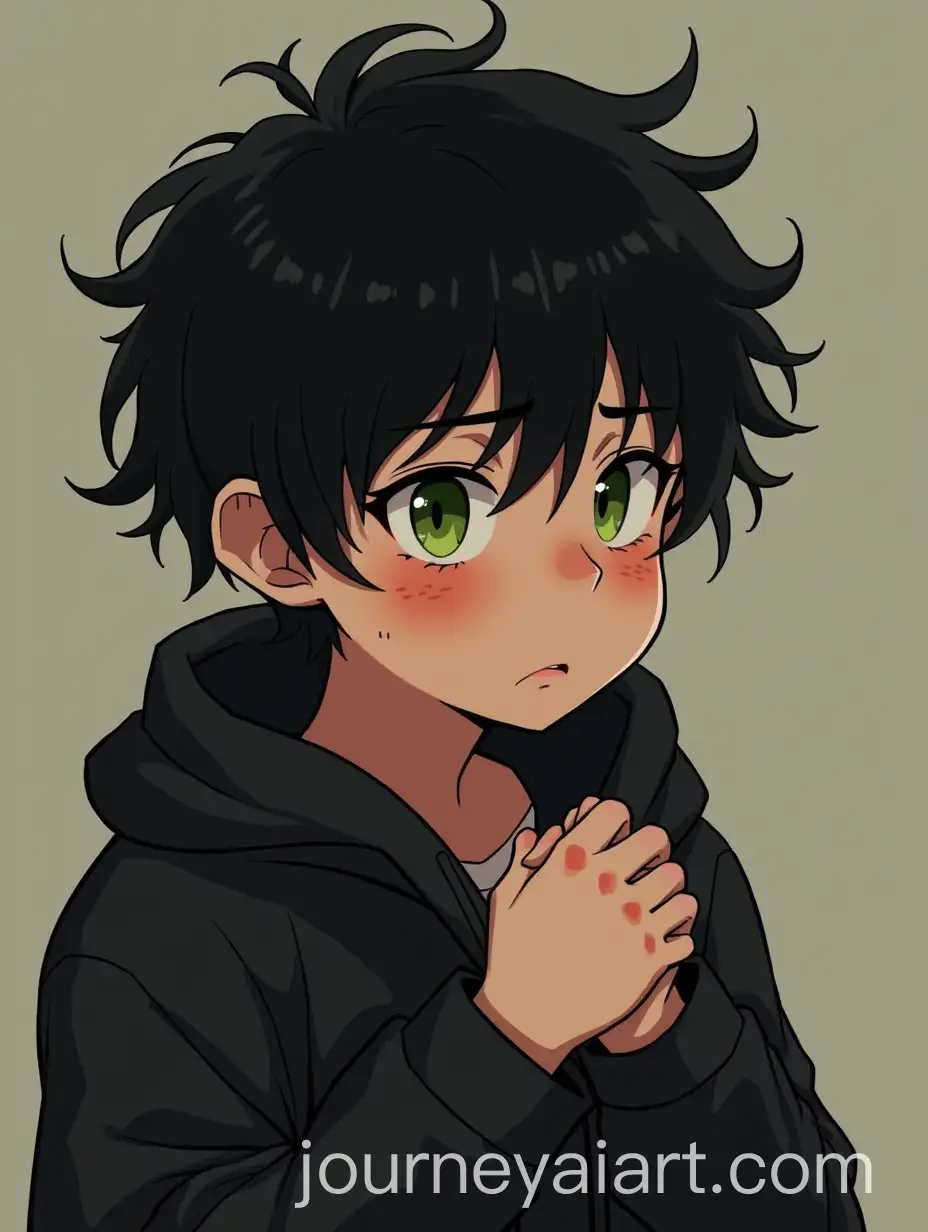 Nervous-Boy-Fidgeting-with-Fingers-in-Black-Hoodie