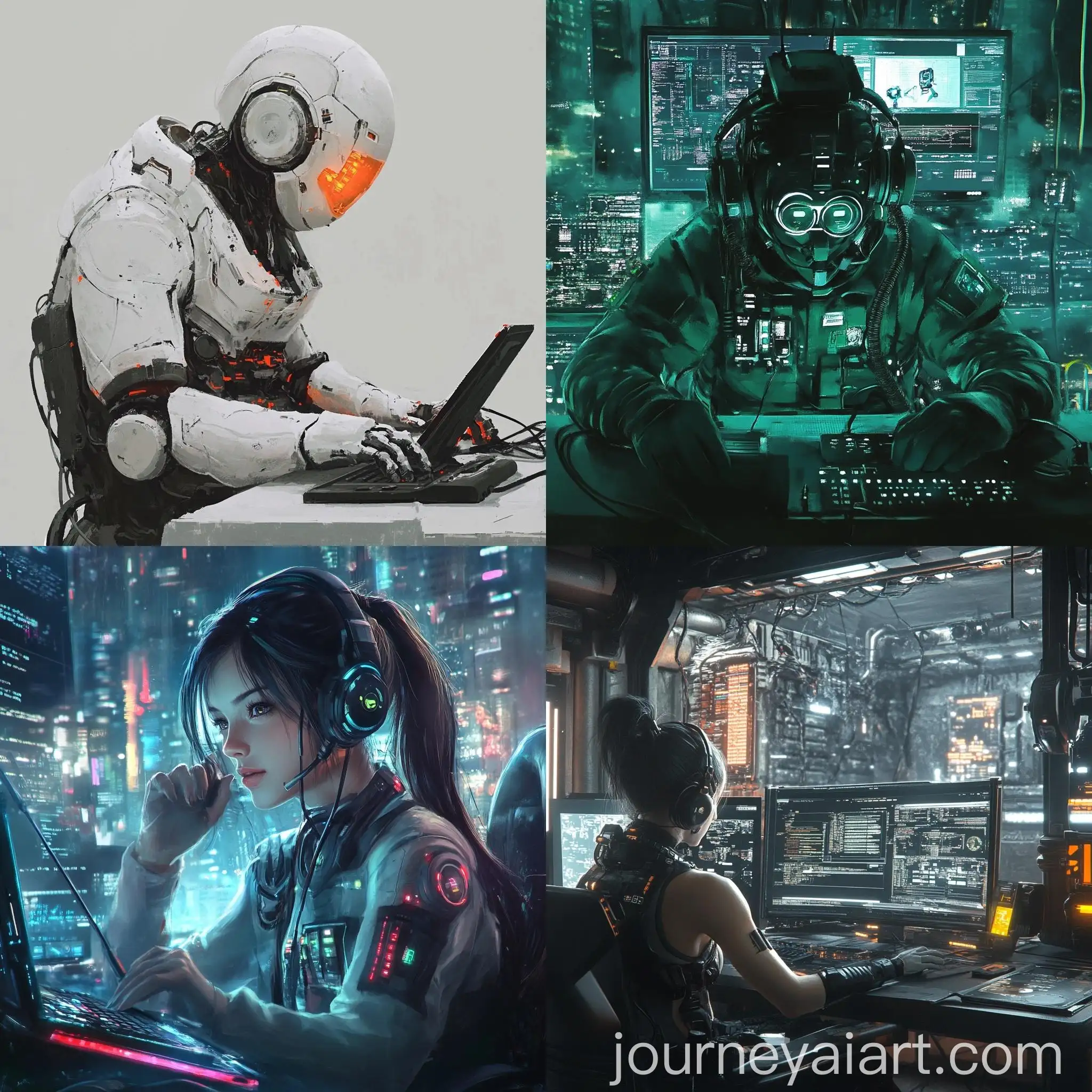 Tech-Support-Specialist-Assisting-Customer-with-Computer-Issue