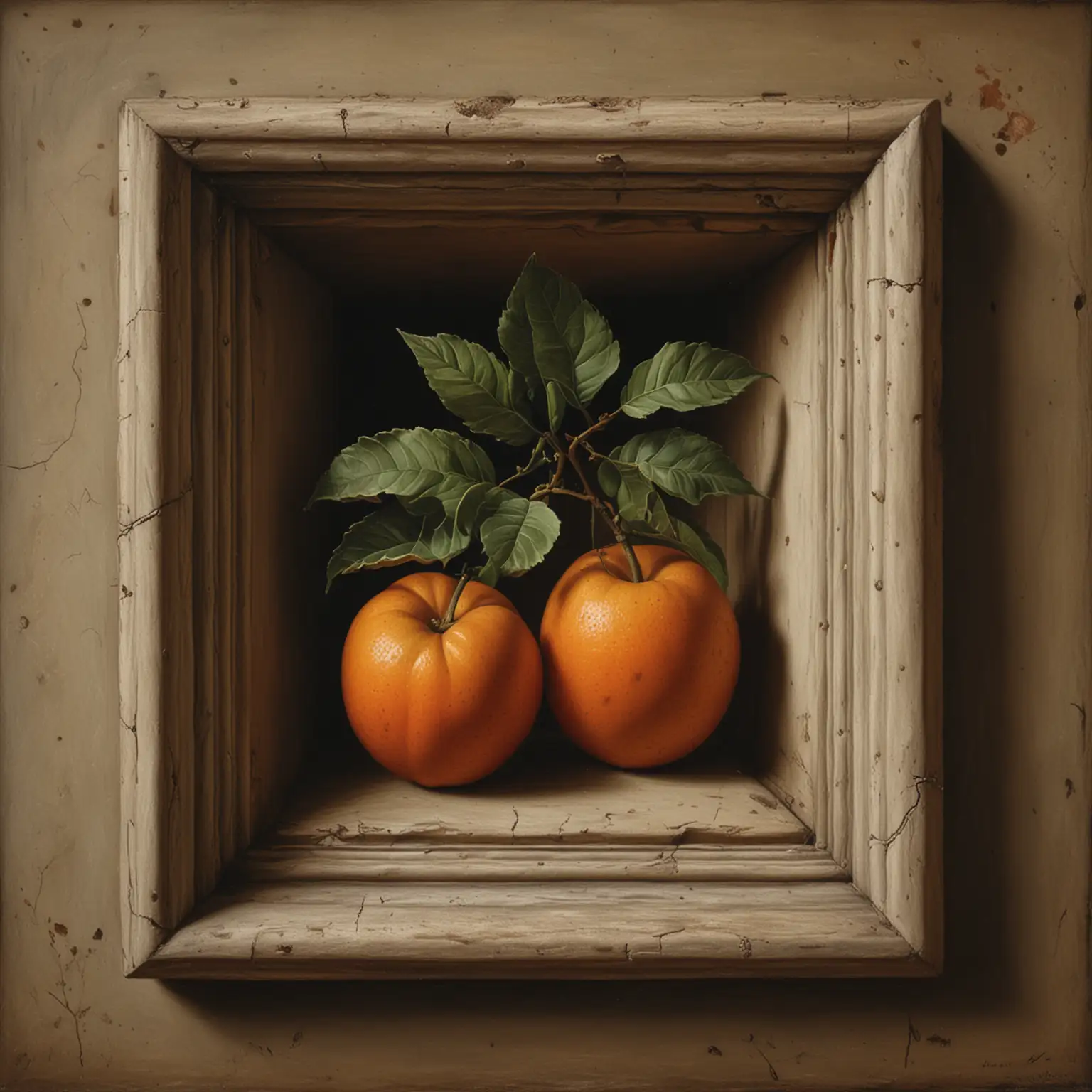 Trompe De l'oeil  in the style of William Harnett