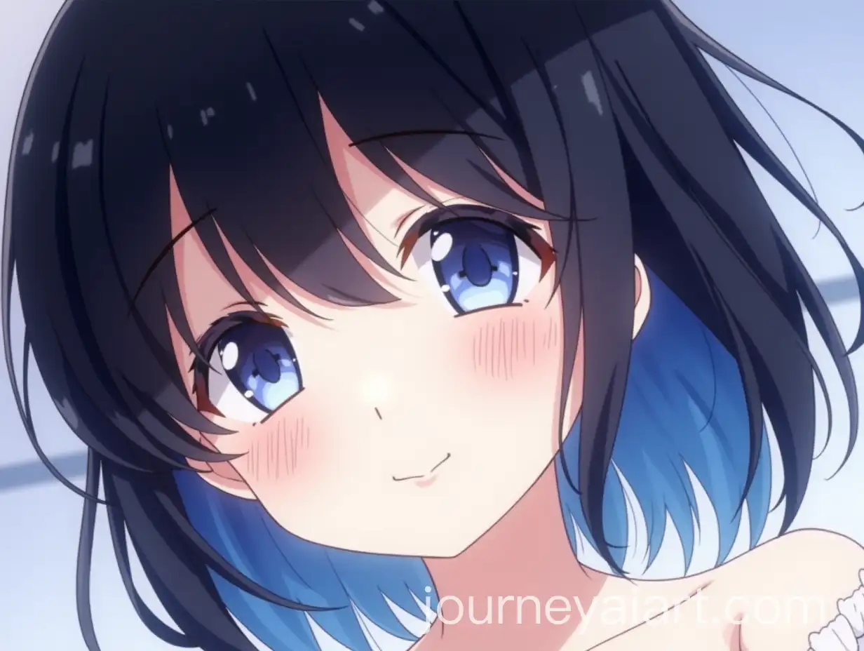 Cute-Female-Yandere-Character-with-Striking-Blue-Hair-in-Realistic-Anime-Style