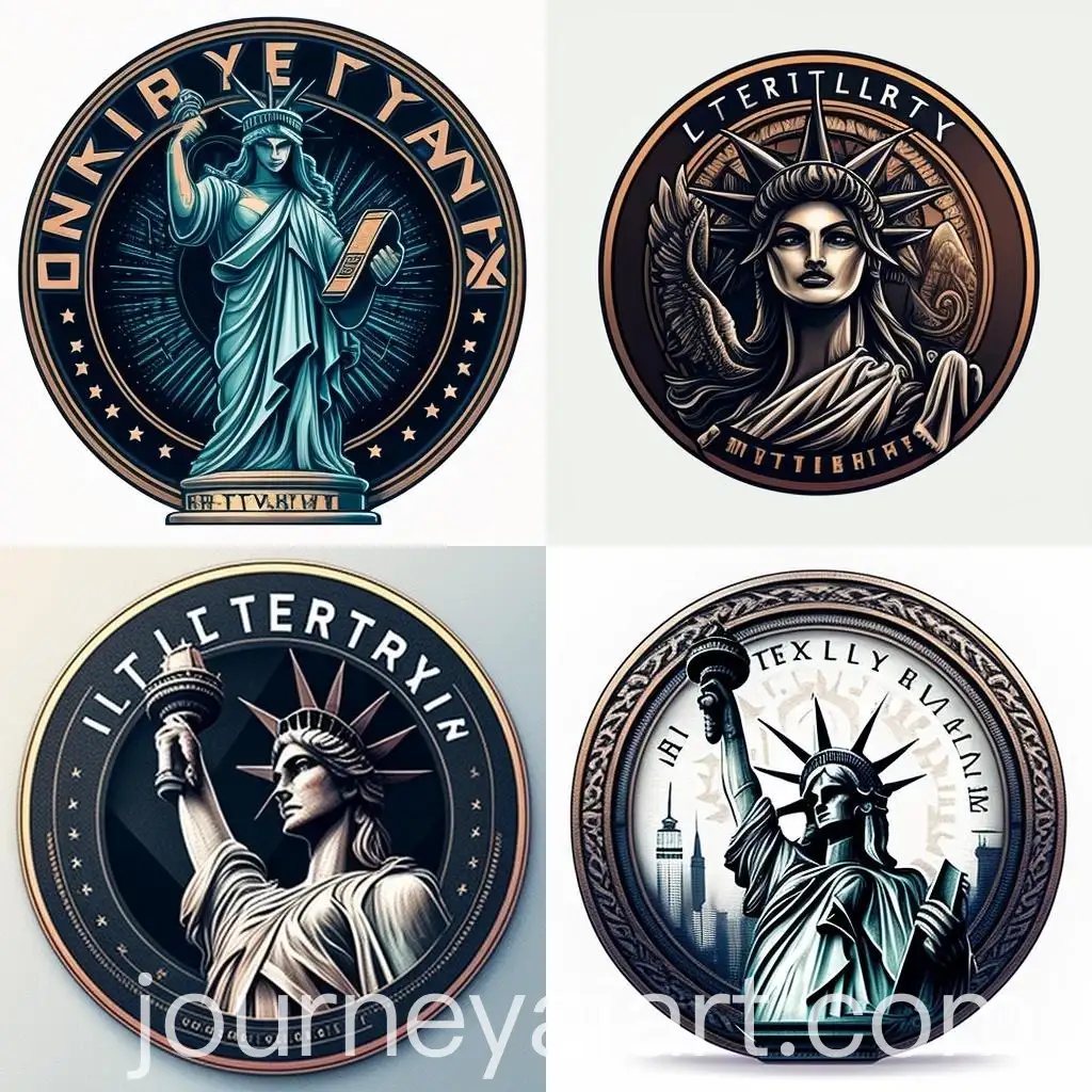 Crypto-Token-Liberty-X-Logo-Design-with-Abstract-Geometric-Patterns