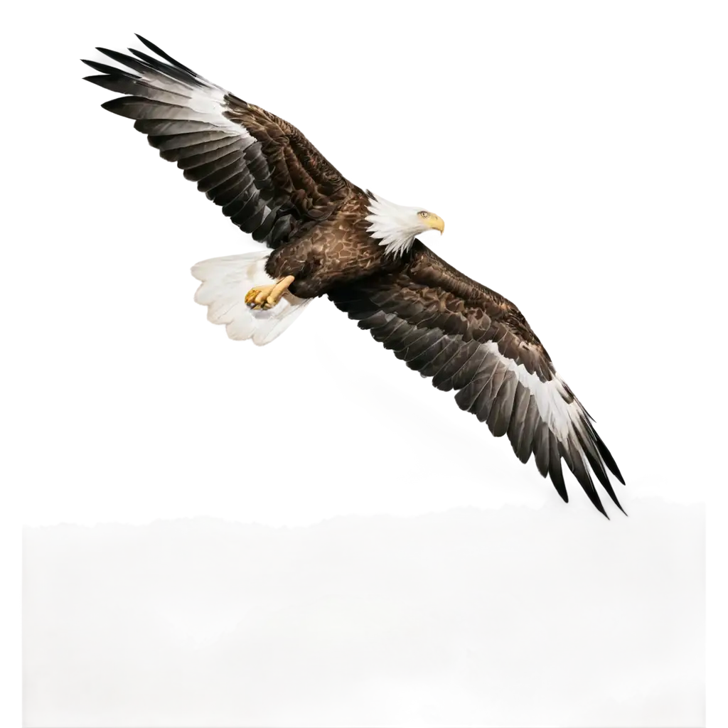 HighQuality-Eagle-Flying-Over-Clouds-PNG-Image-for-Diverse-Applications