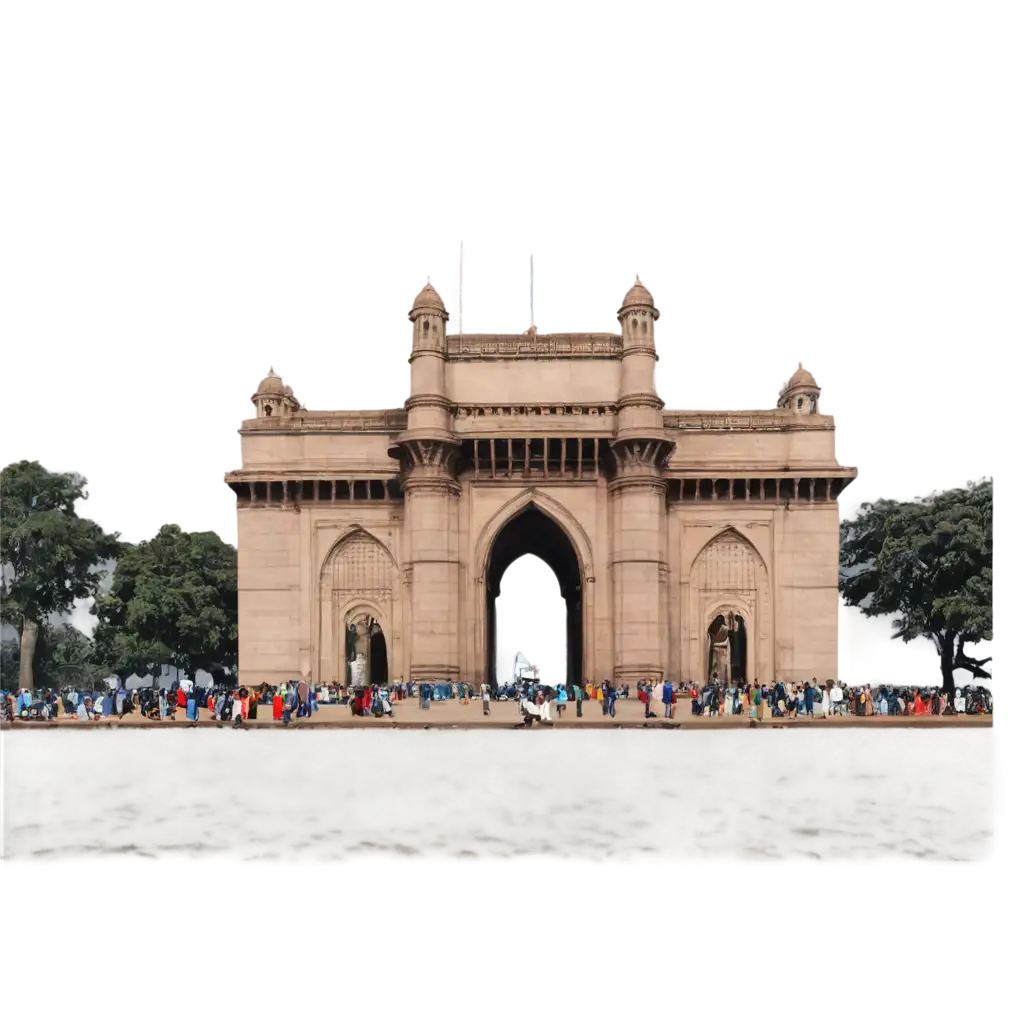 Gateway-of-India-PNG-Image-Capturing-Mumbais-Iconic-Landmark-in-High-Quality