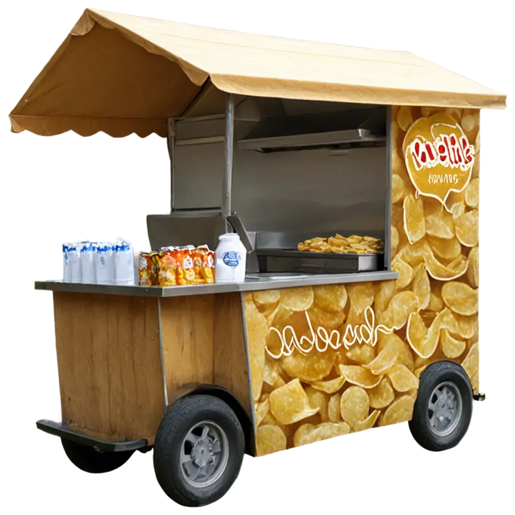 Mobile-Crisp-Potato-Chips-Food-Cart-PNG-Image-Vibrant-and-Crispy-Visual-Representation