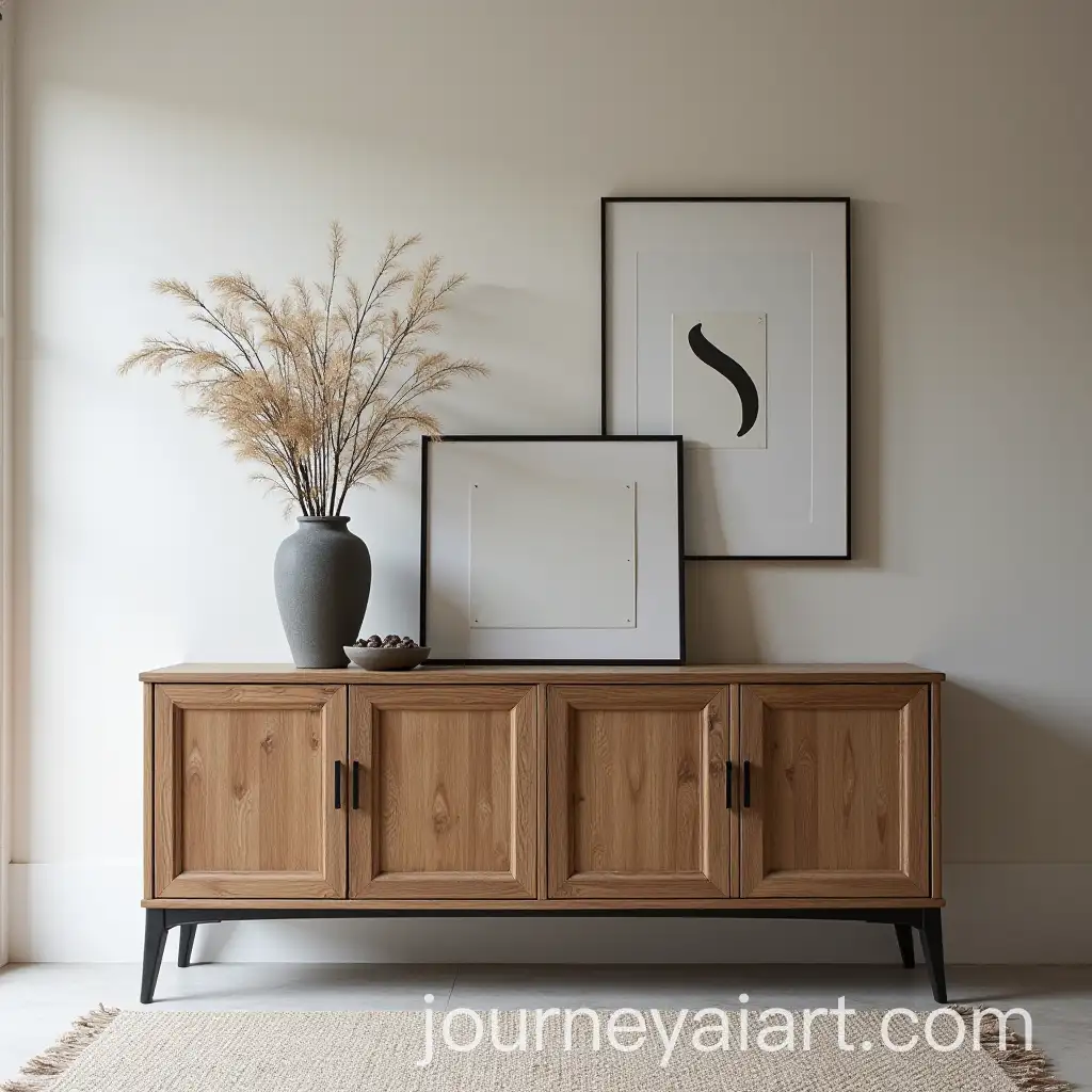 Modern-Rustic-Console-with-Tapered-Legs-and-Minimalist-Design