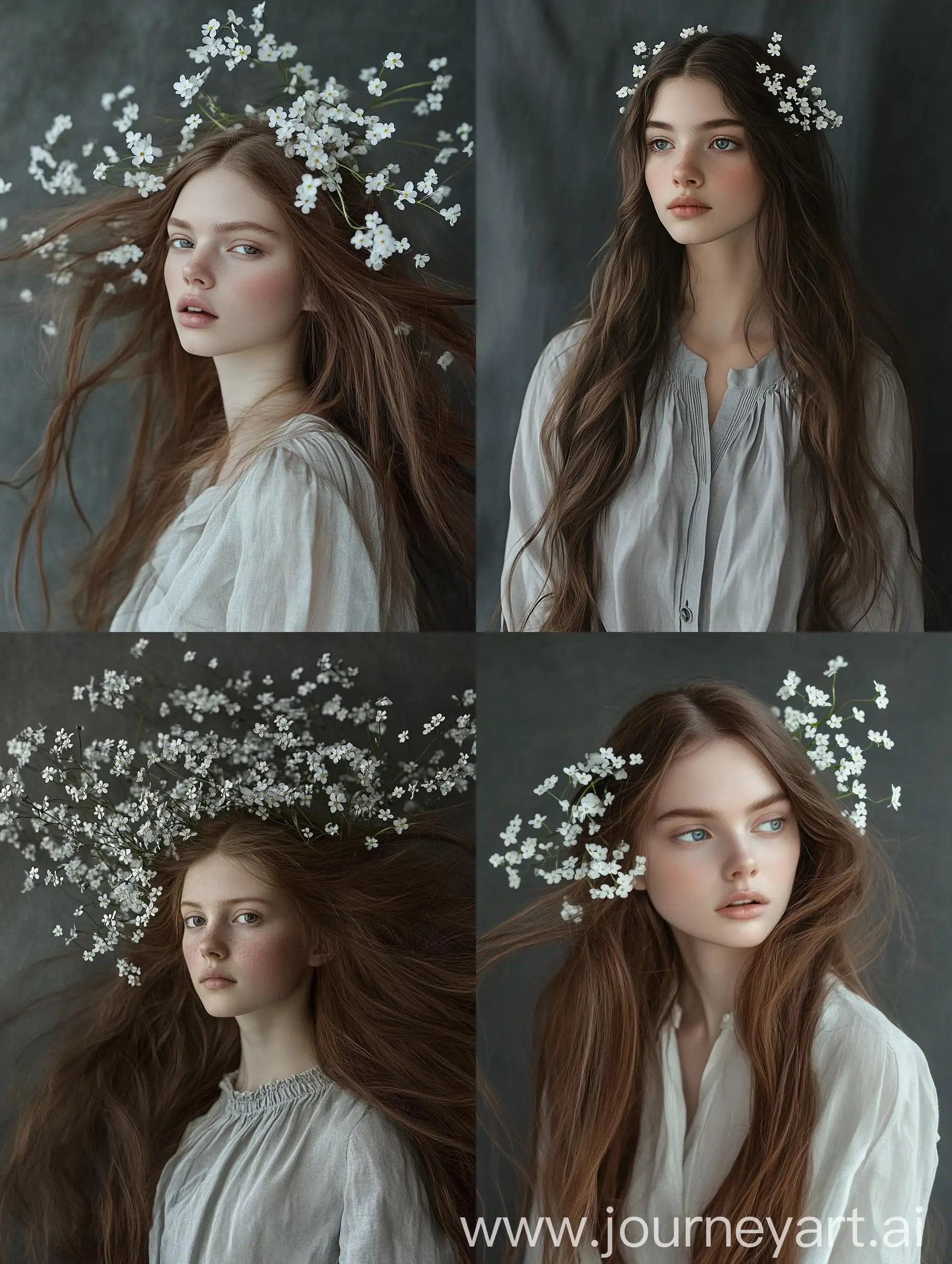 Surreal-Nordic-Portrait-with-ForgetMeNot-Flowers-and-Ethereal-Lighting