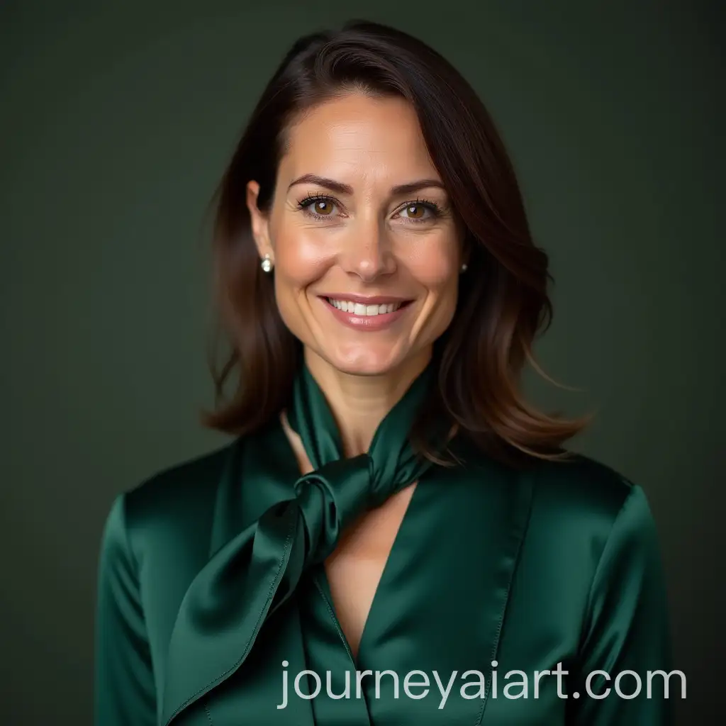 Professional-Headshot-of-a-Stylish-40YearOld-Woman-in-Office-Attire