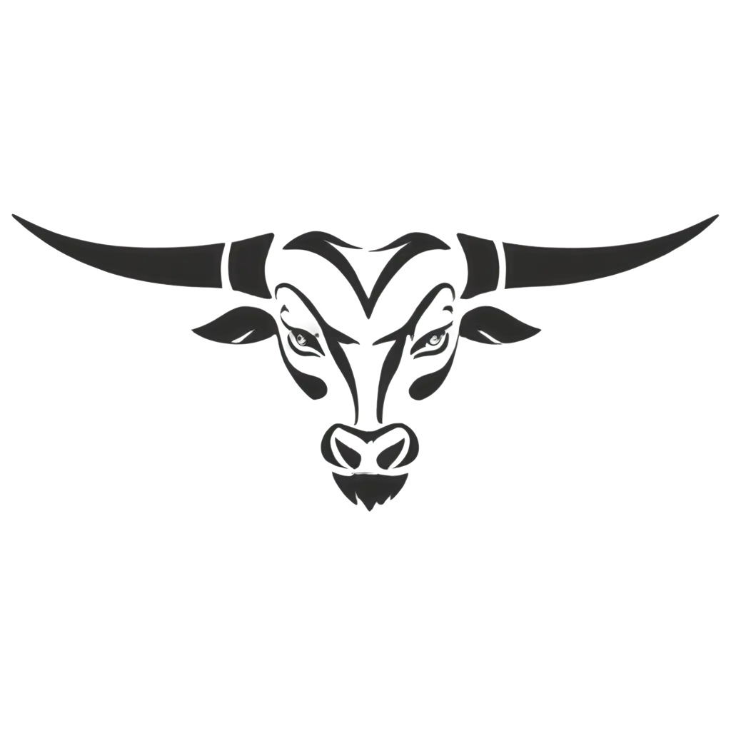 a simple logo which represents a water buffalo head linked to sport, the logo must inspire motivation and energy.