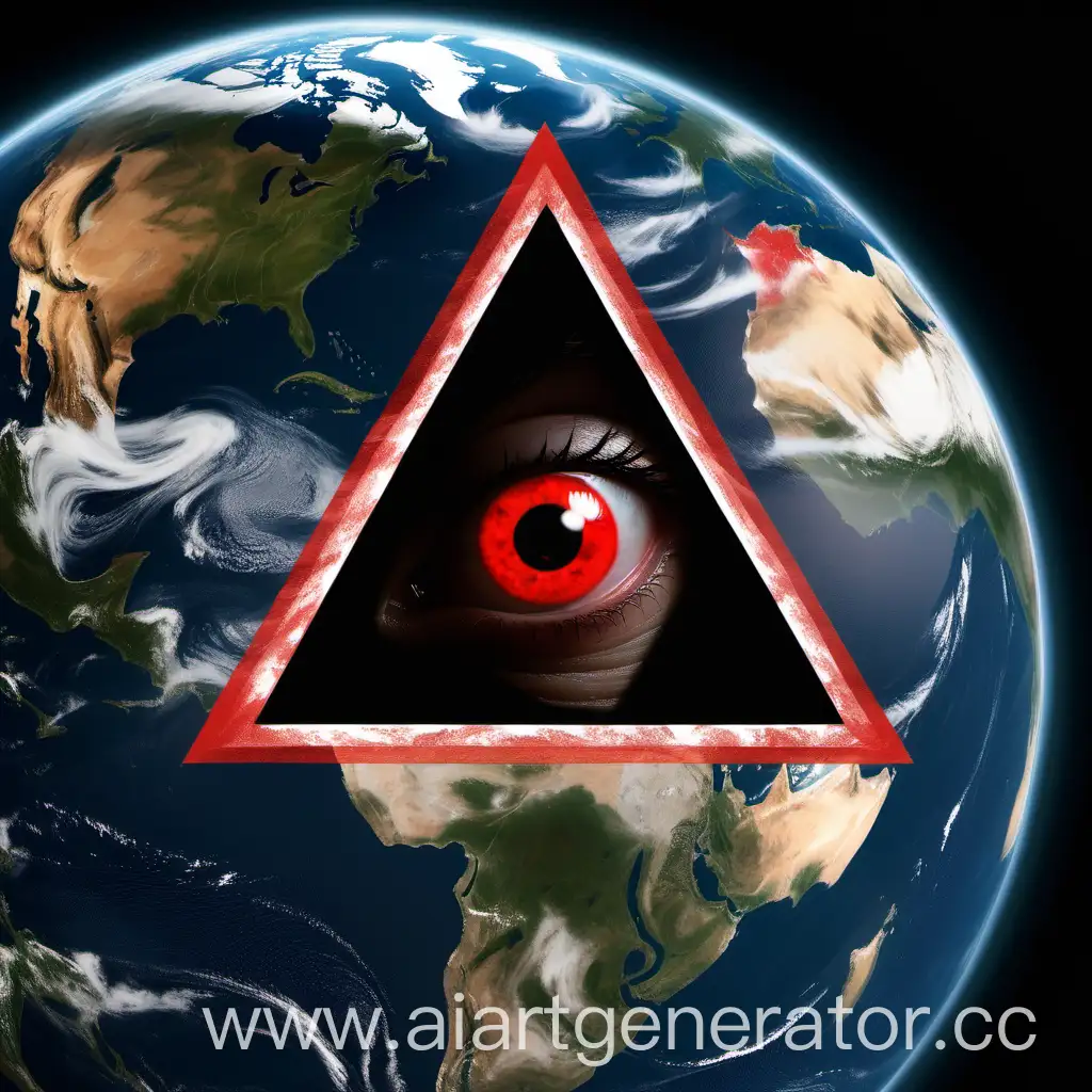 Red-Eye-Triangle-Holding-Planet-Earth