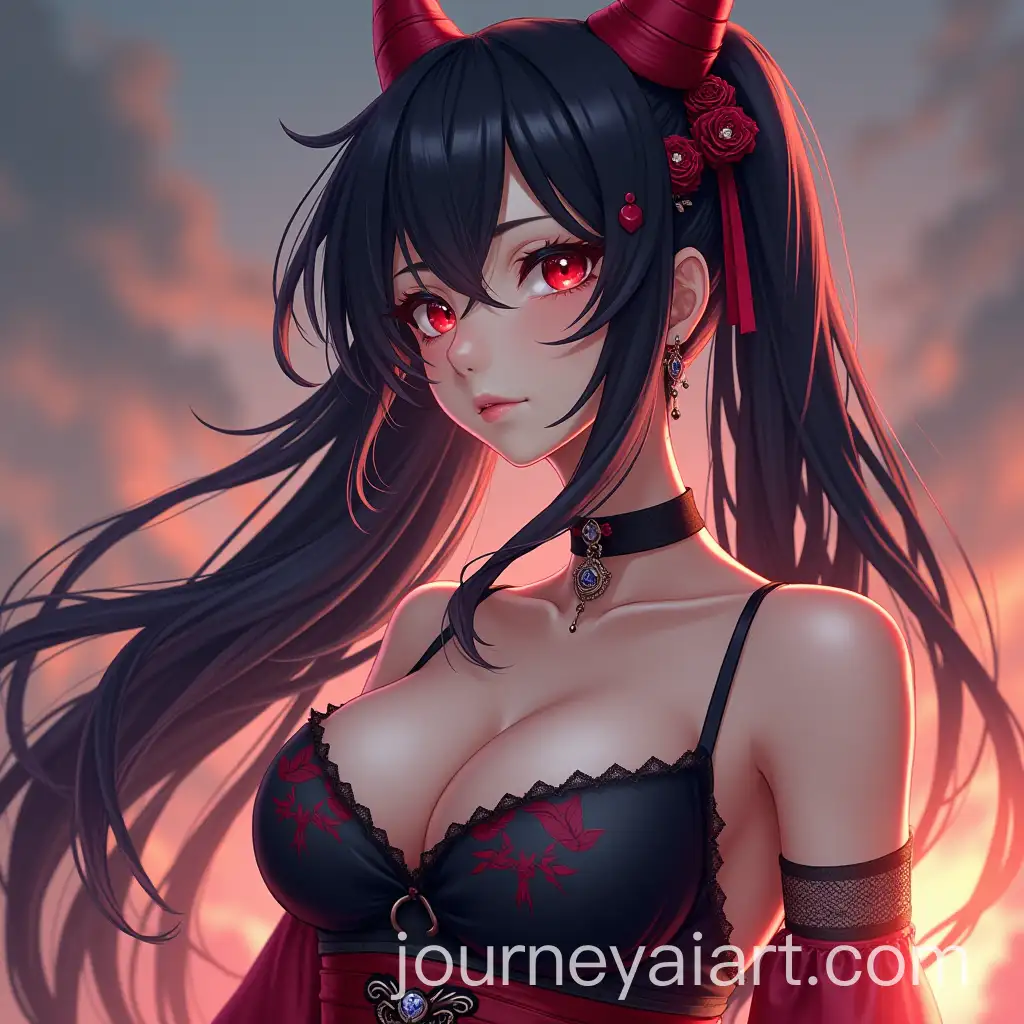 Elegant-Nezuko-Portrait-Demon-Slayer-Character-Photography