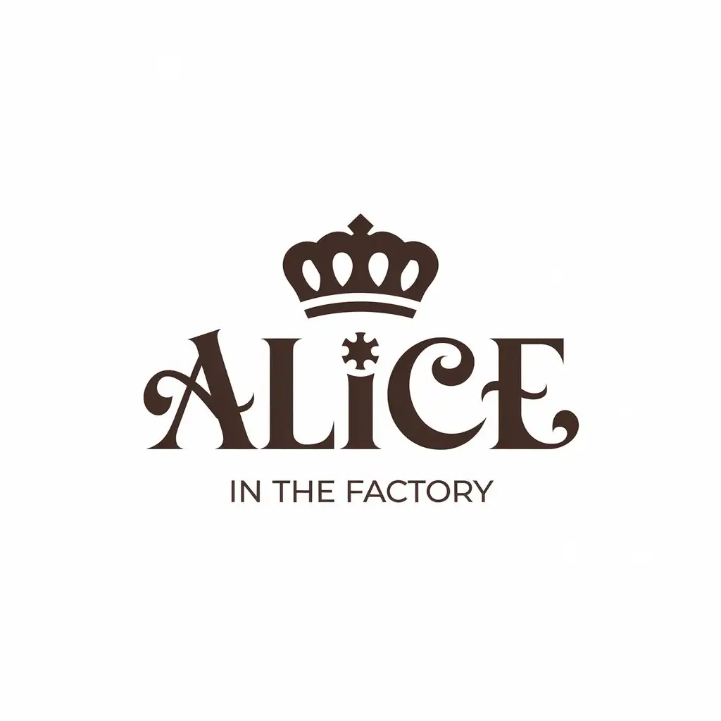 LOGO-Design-for-Chocolate-Factory-In-The-Factory-Text-with-Royal-Chocolate-Theme