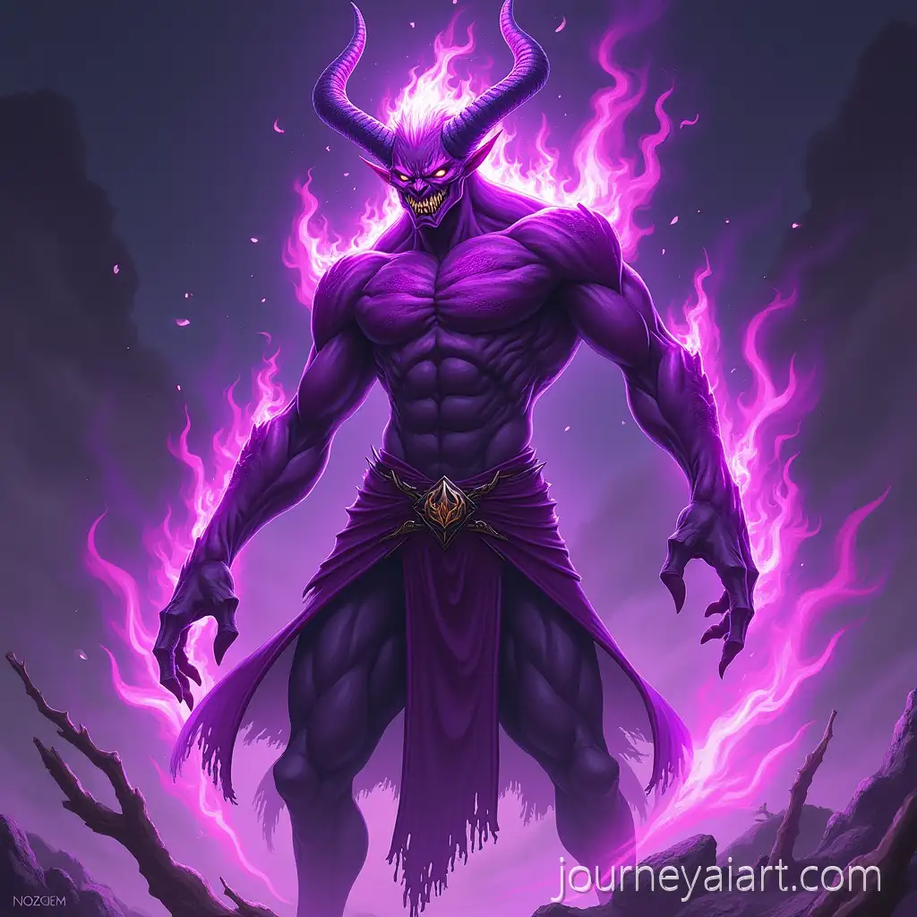 Epic-Anime-Demon-Wielding-Purple-Fire-Powers-with-Dramatic-Text-Montage