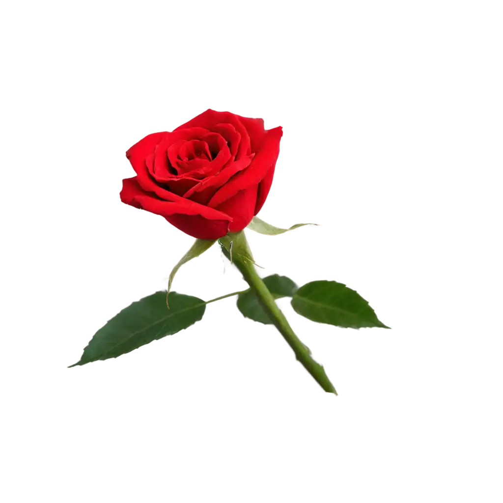 Vibrant-PNG-Image-of-a-Red-Rose-from-a-Lush-Garden-Capturing-Natures-Beauty-in-High-Quality