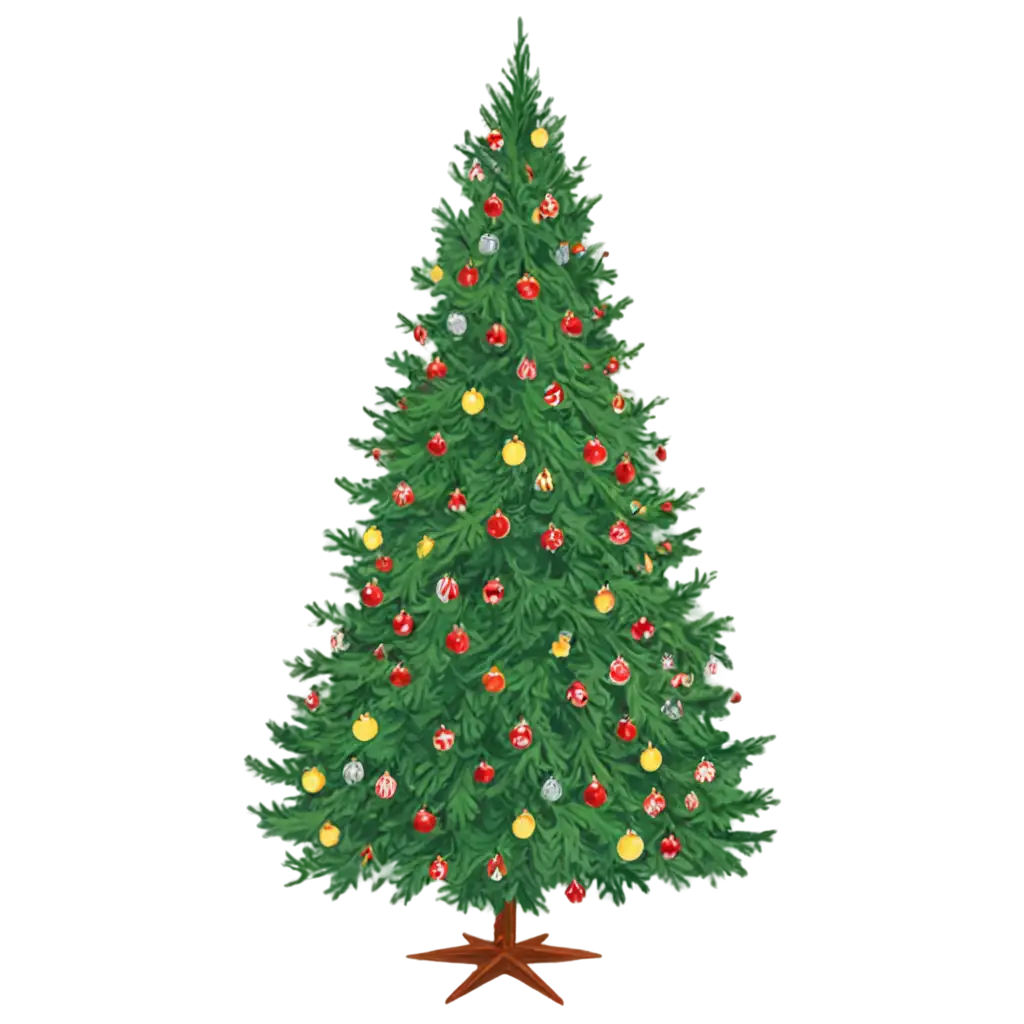 HighQuality-Christmas-Tree-PNG-Image-for-Versatile-Holiday-Design-Projects