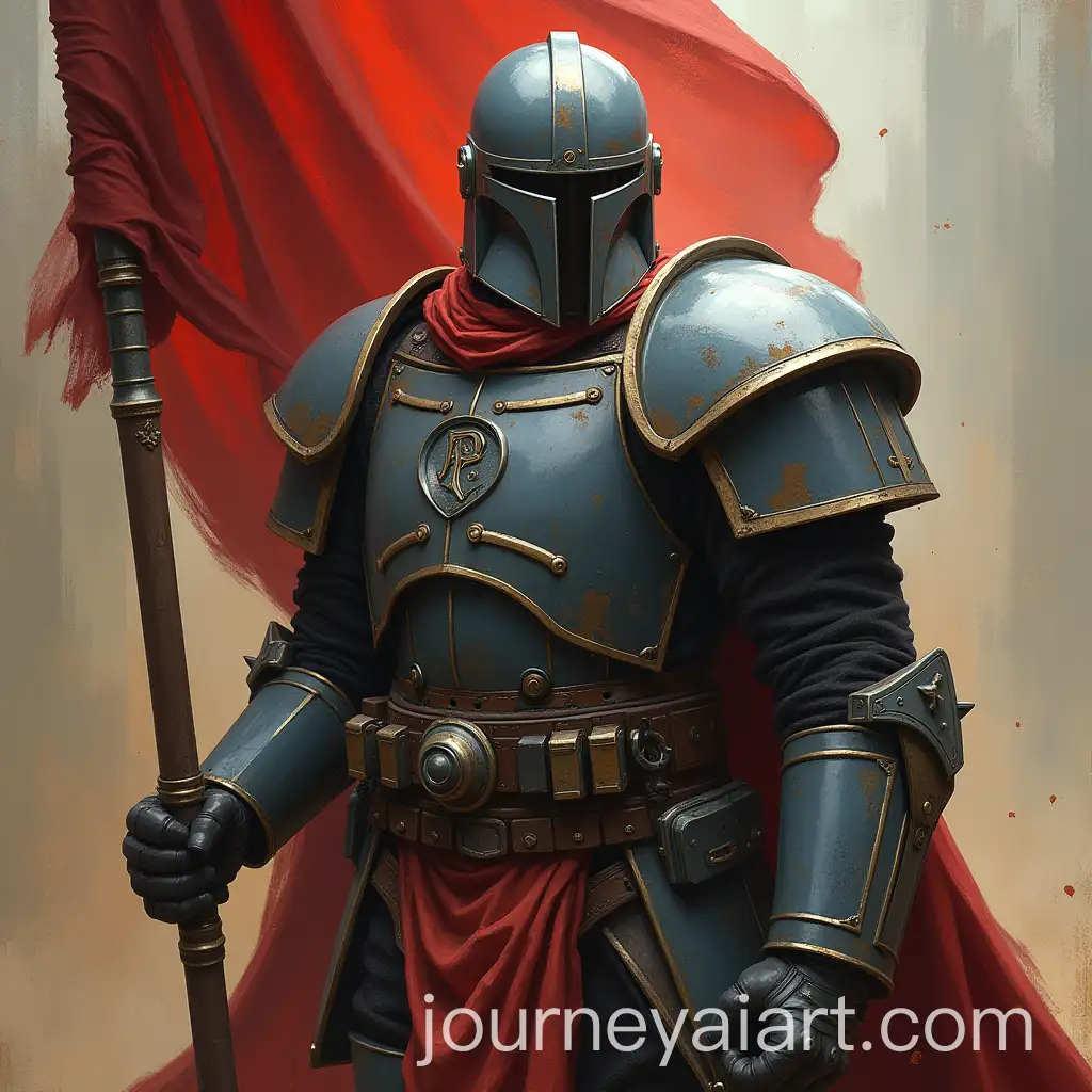 JRR-Tolkien-Space-Marine-with-Banner