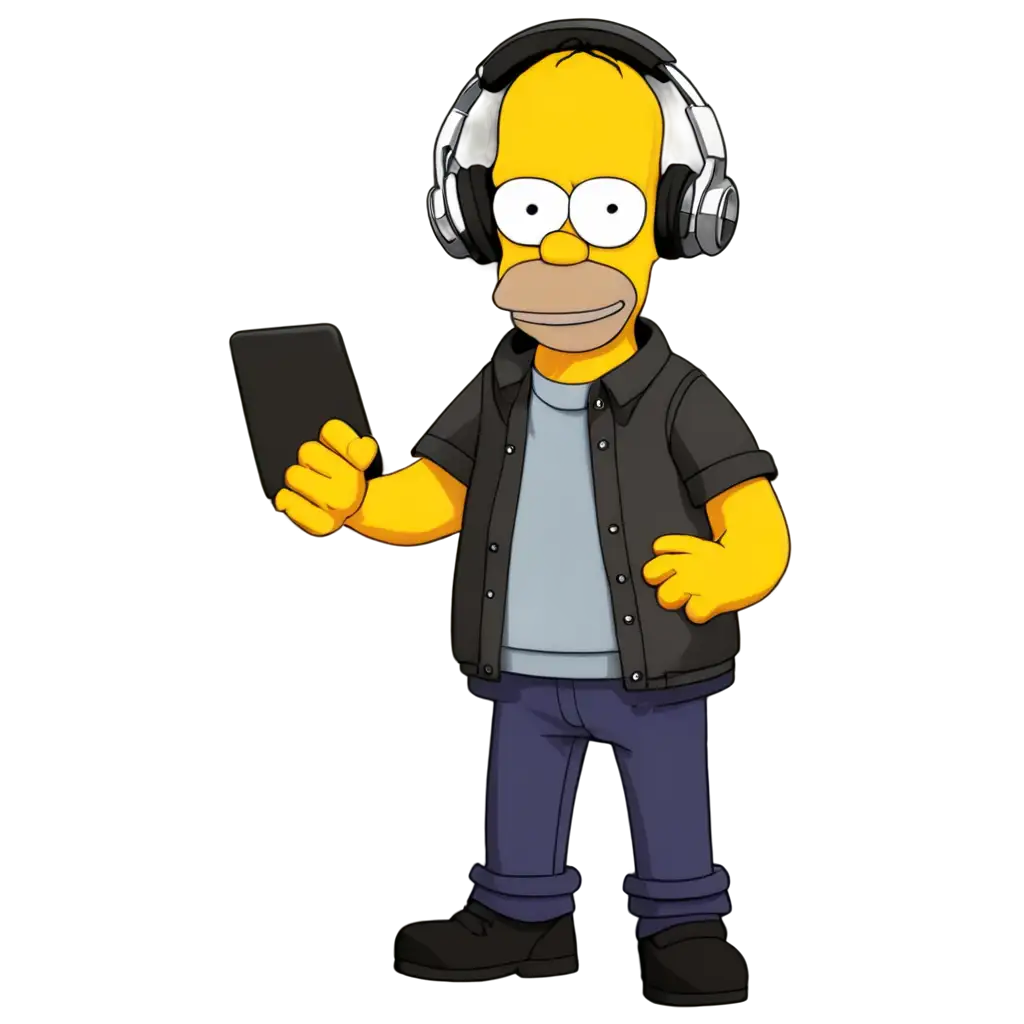 Homero-DJ-PNG-Image-Perfect-for-Graphic-Design-and-Digital-Art-Projects