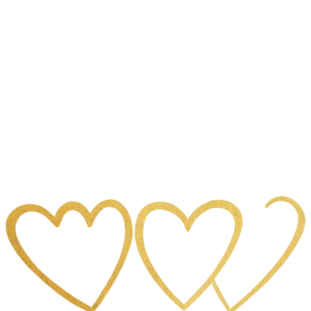 Bold-Outline-Gold-Heart-Shape-PNG-Image-Enhance-Your-Designs-with-Clarity