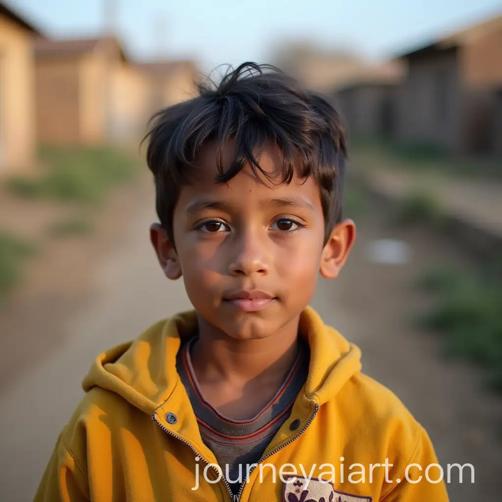 Little-Boy-Exploring-a-Village