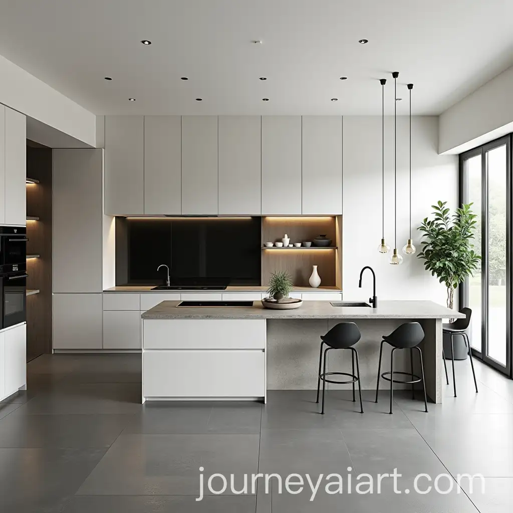Modern-Minimalist-Kitchen-with-Sleek-Design-and-Functional-Elements