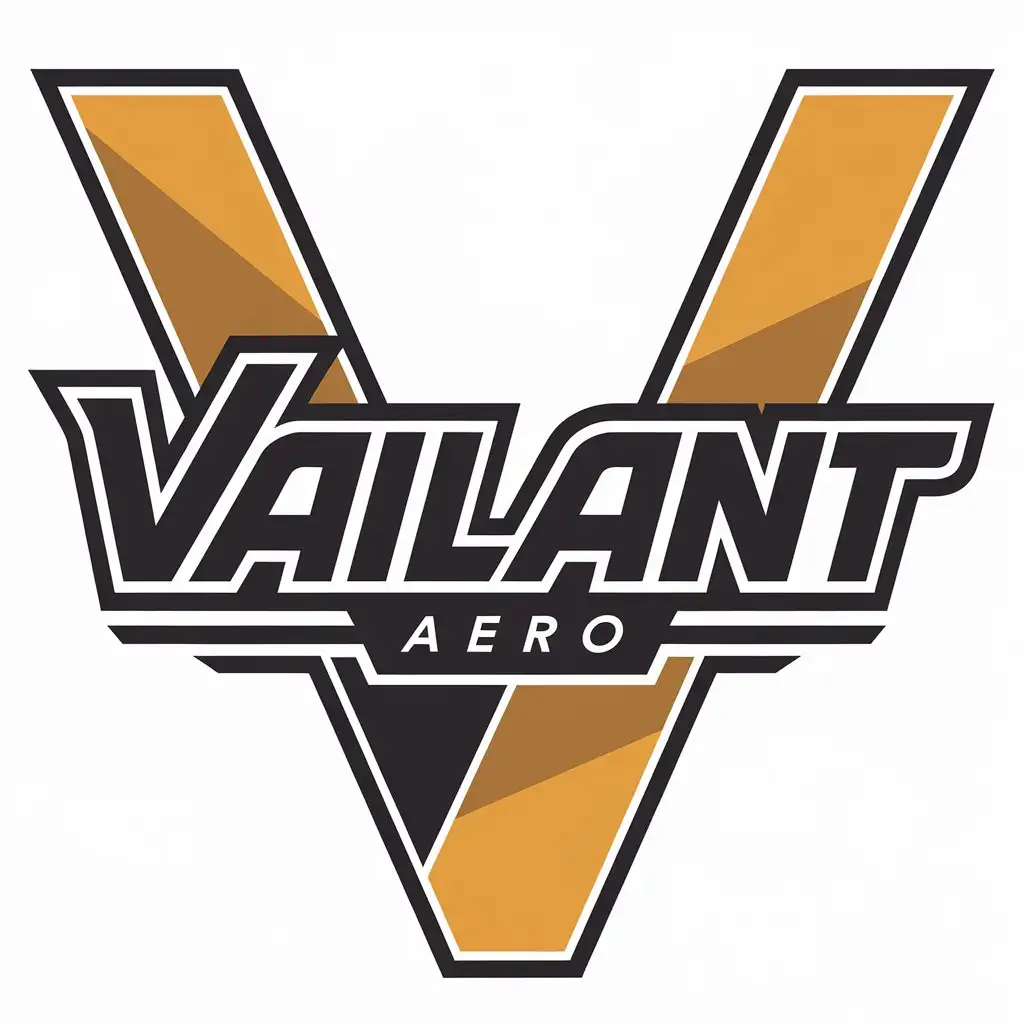 LOGO Design for Vailant Aero Automotive Industry with Wordplay and Clear Background