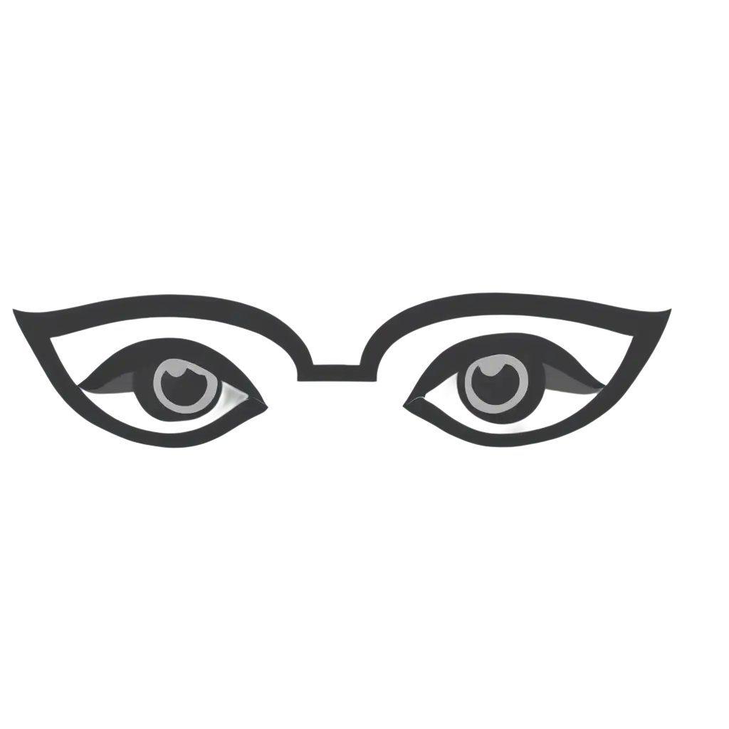 Eyes-Flat-Logo-Vision-PNG-Enhancing-Clarity-and-Quality