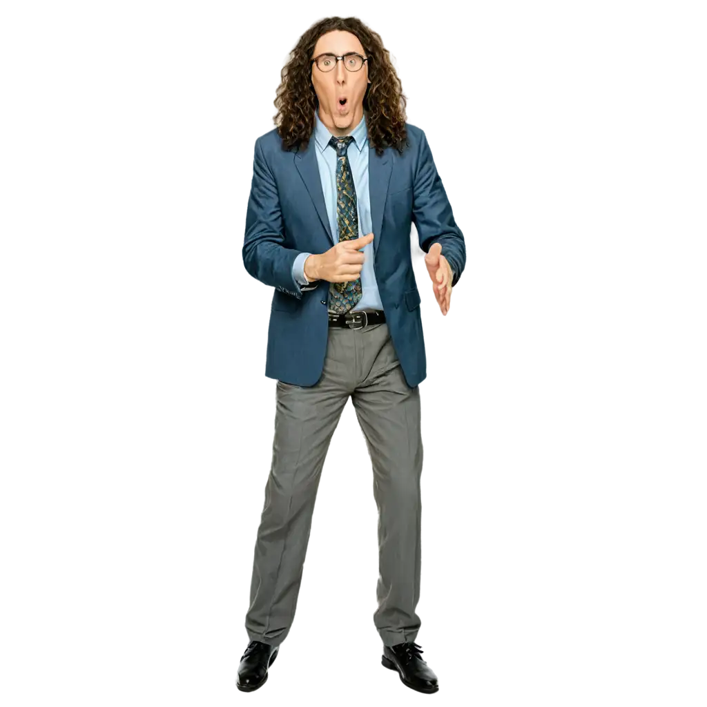 weird al graphic designer