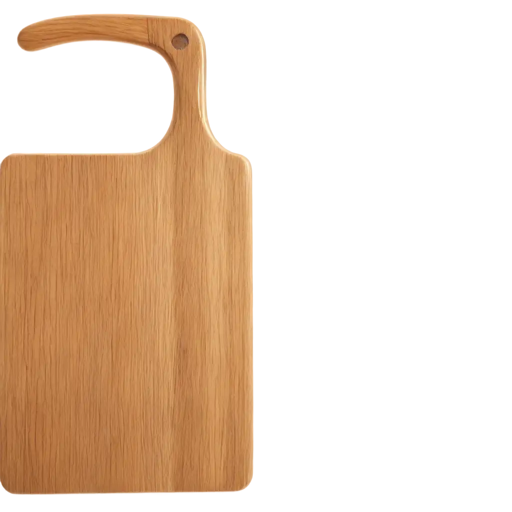 HighQuality-PNG-Image-of-a-Wooden-Chopping-Board-Enhance-Your-Kitchen-Visuals