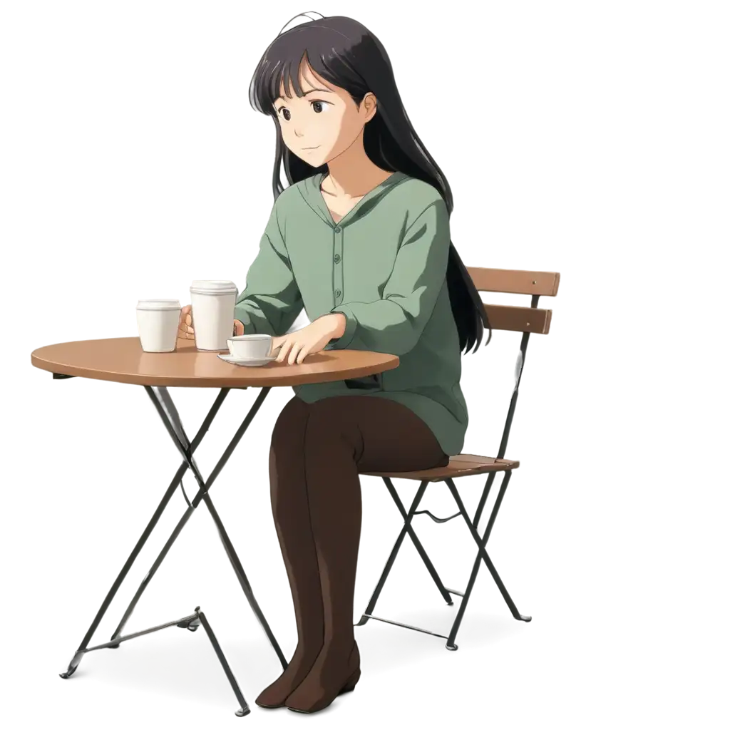 AnimeStyle-PNG-Image-of-a-Character-Drinking-Coffee-in-the-Style-of-Ghibli-Animation