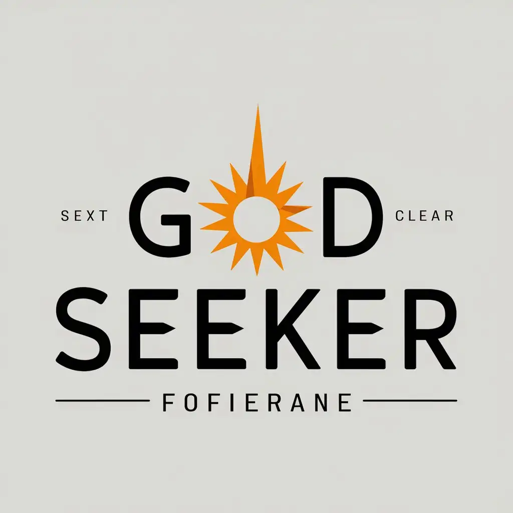 LOGO-Design-for-God-Seeker-Vector-Design-with-Spark-Symbol-on-Clear-Background