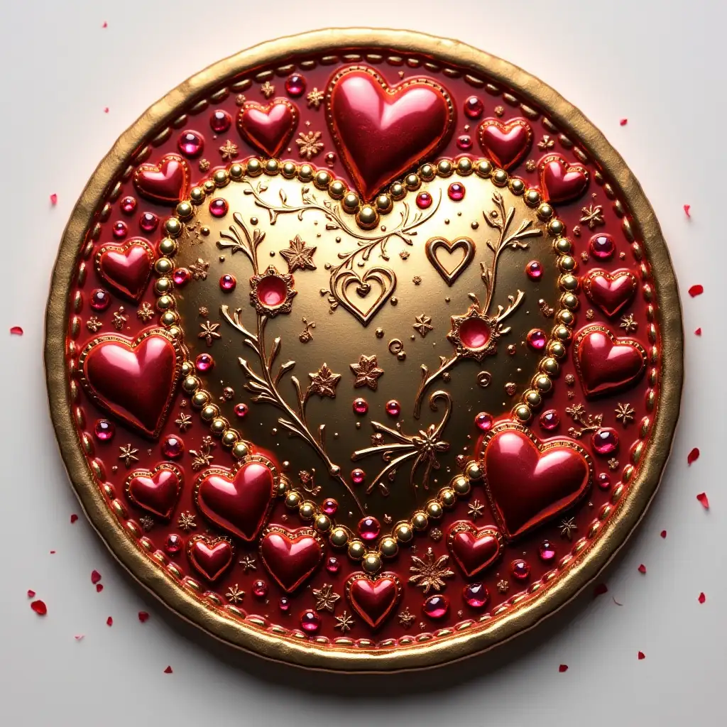 valentines coin