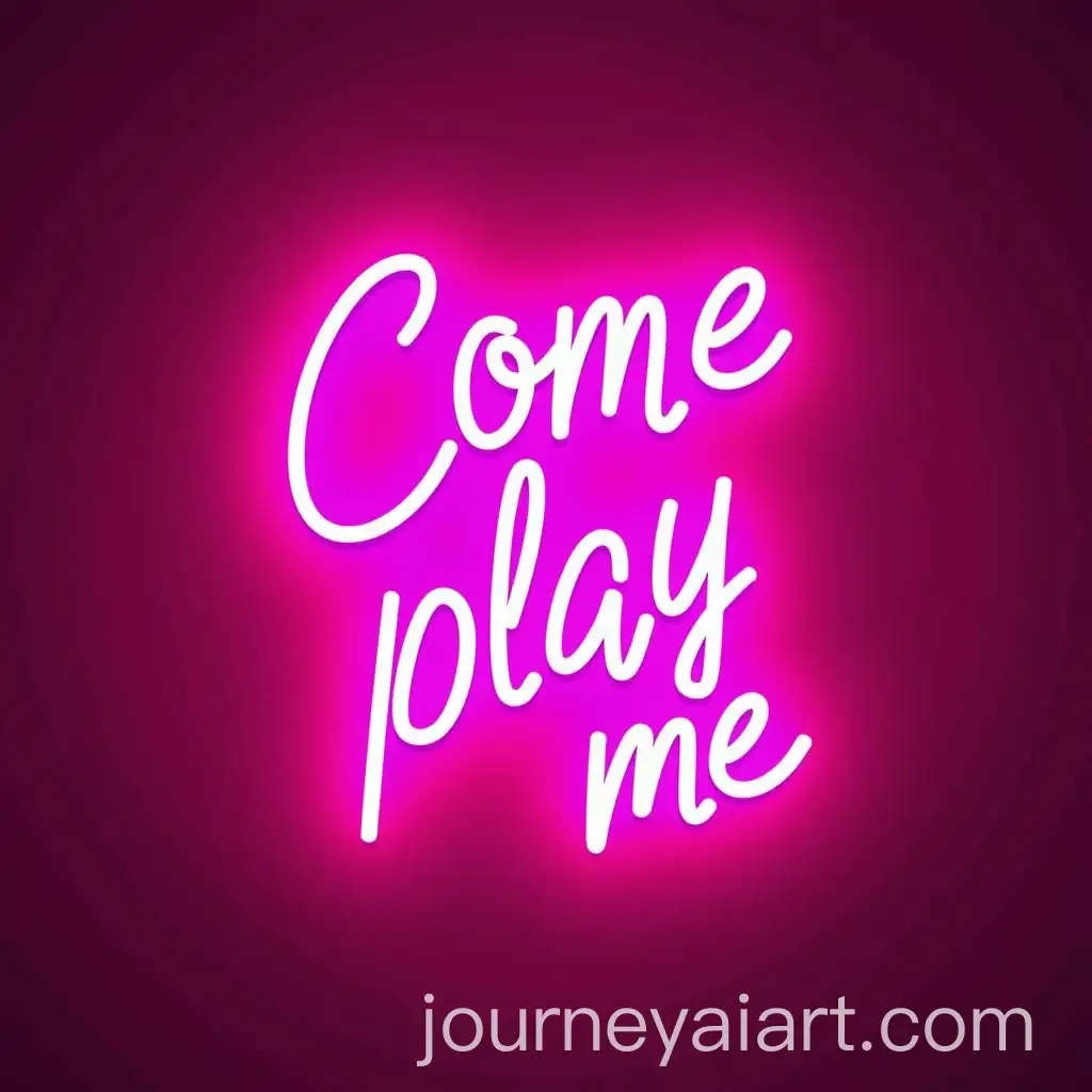Vibrant-Pink-Neon-Sign-Come-Play-With-Me