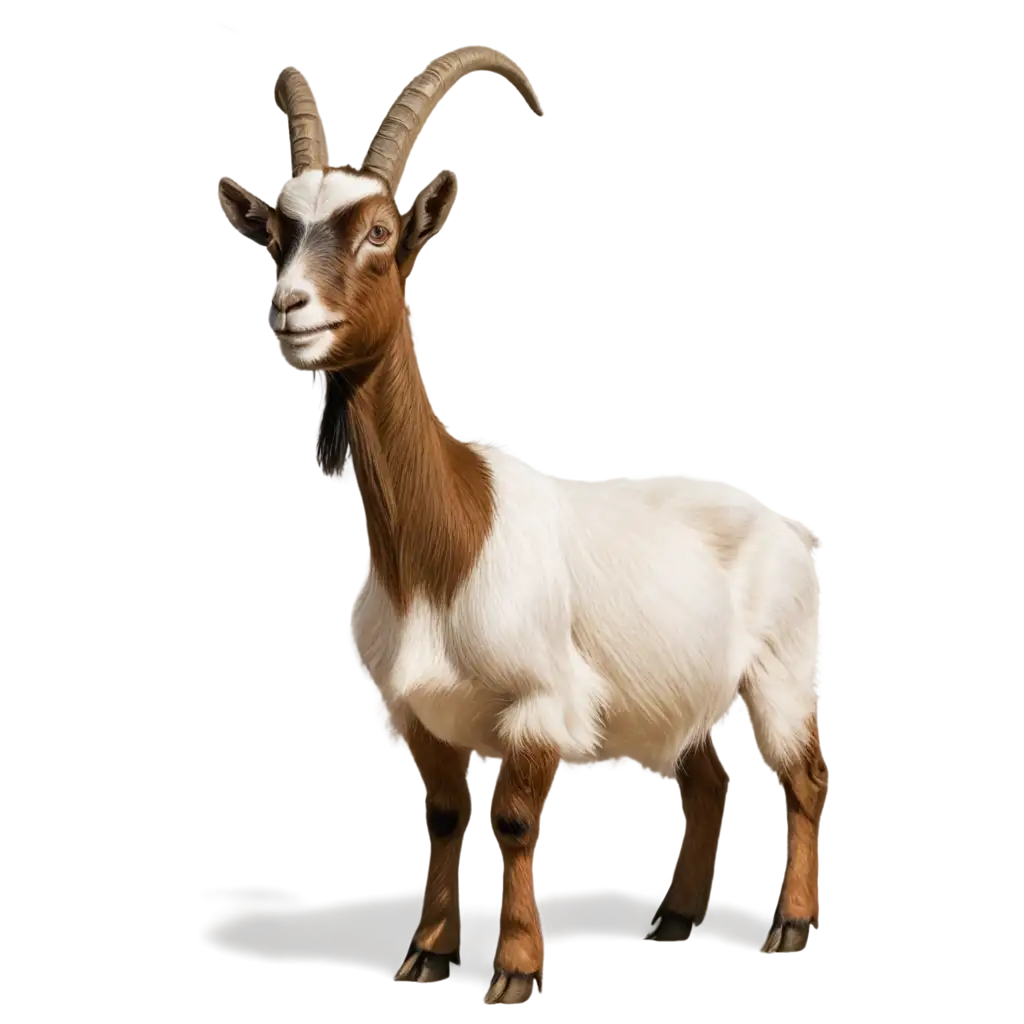 PNG-Image-of-a-White-Goat-with-Floppy-Ears-and-Brown-Patches