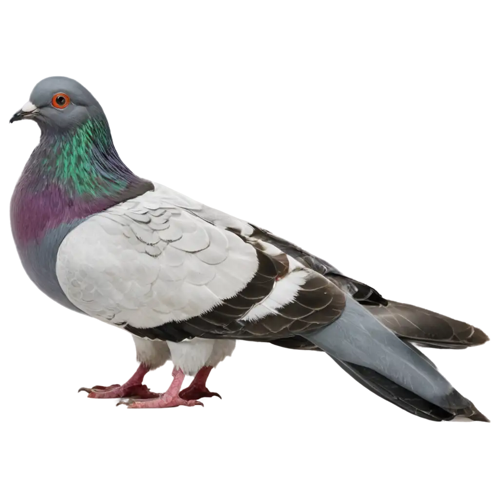 Image of a pigeon (alive and healthy).